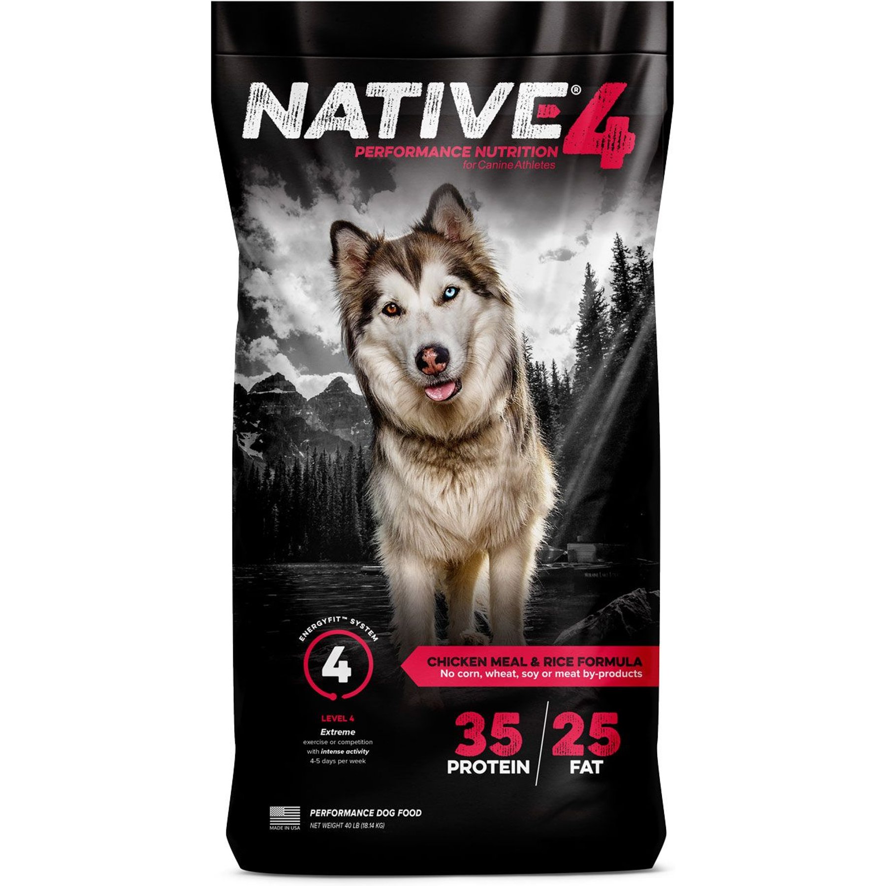 Native Level 4 Dry Dog Food