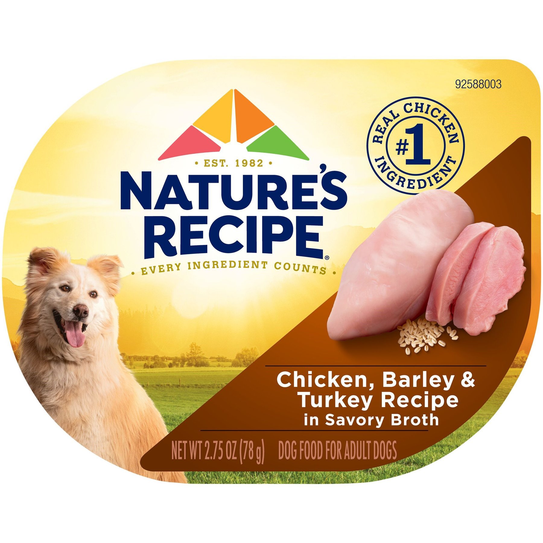 Nature's Recipe Chicken & Turkey Recipe in Broth Wet Dog Food