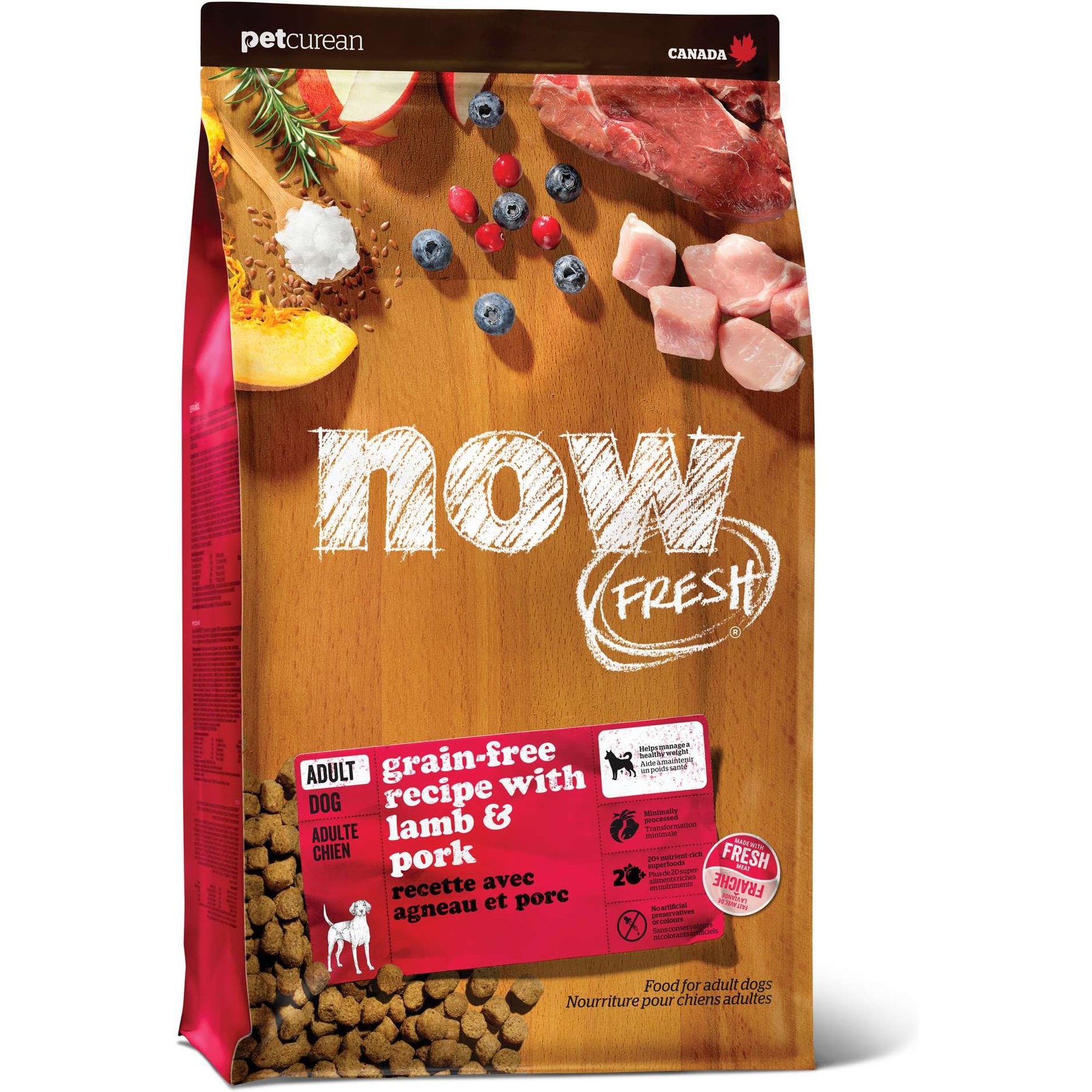 Now Fresh Grain-Free Adult Red Meat Recipe Dry Dog Food