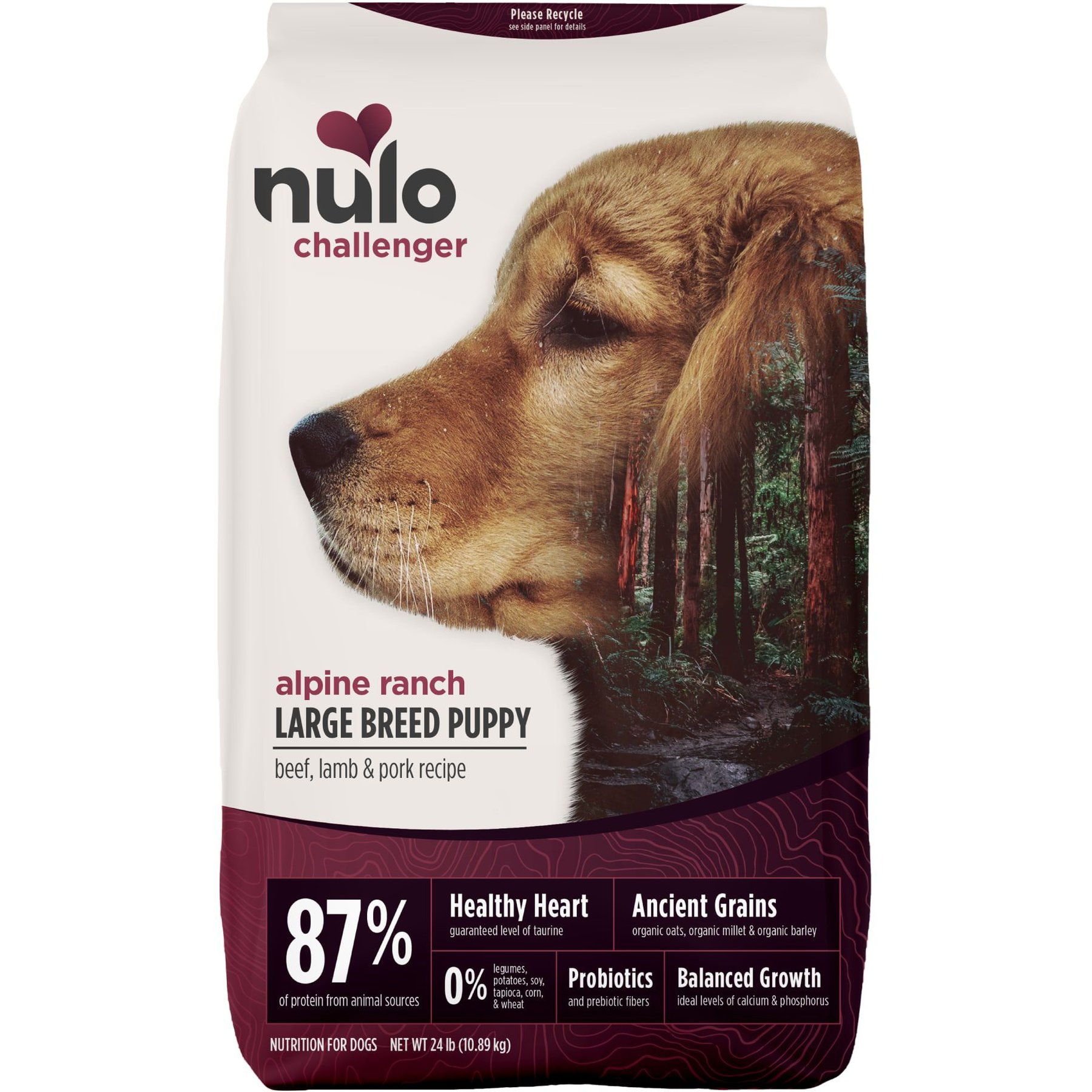 Nulo Challenger Alpine Ranch Beef, Lamb & Pork Large Breed Puppy Dry Dog Food