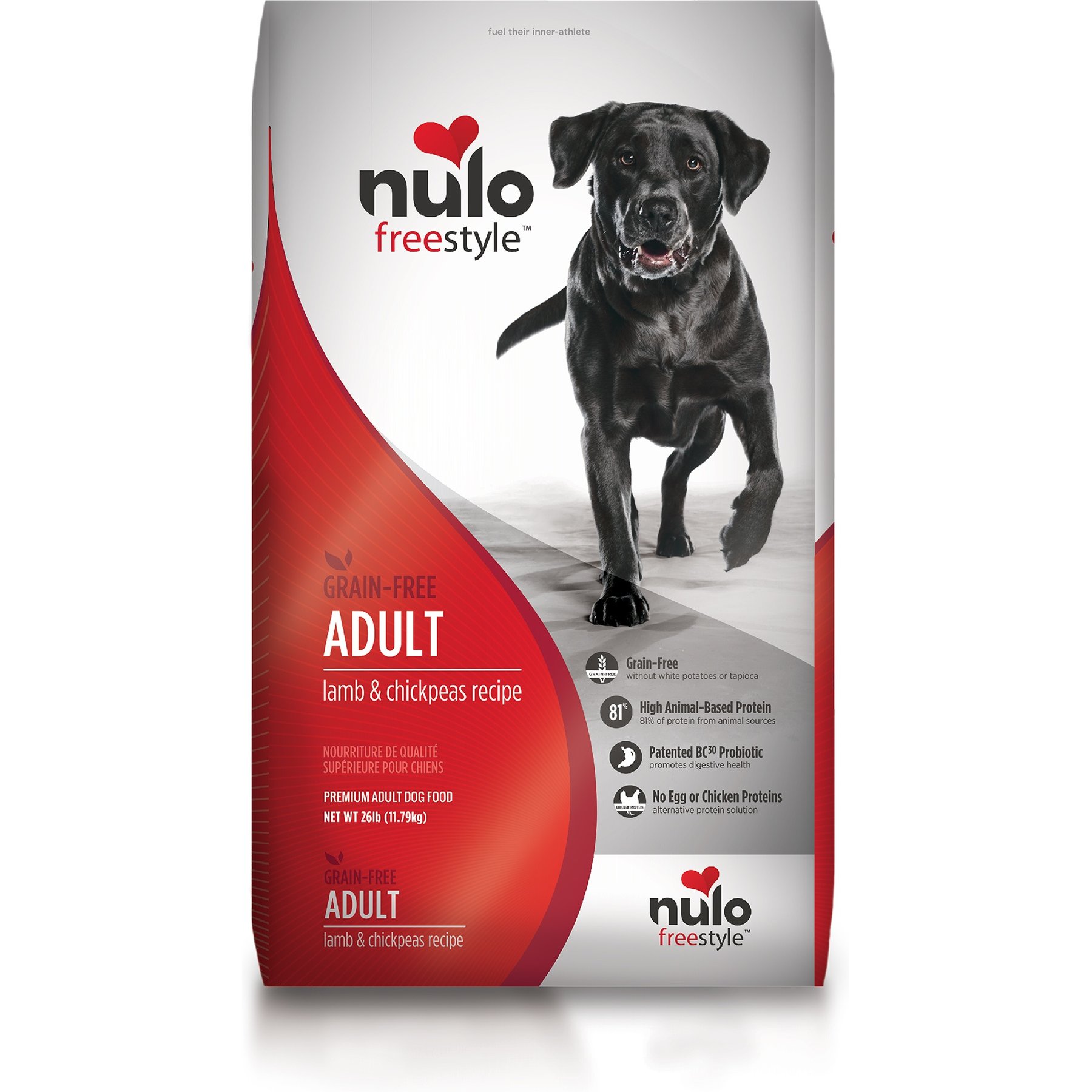 Nulo Freestyle Grain-Free Lamb & Chickpeas Recipe Dry Dog Food