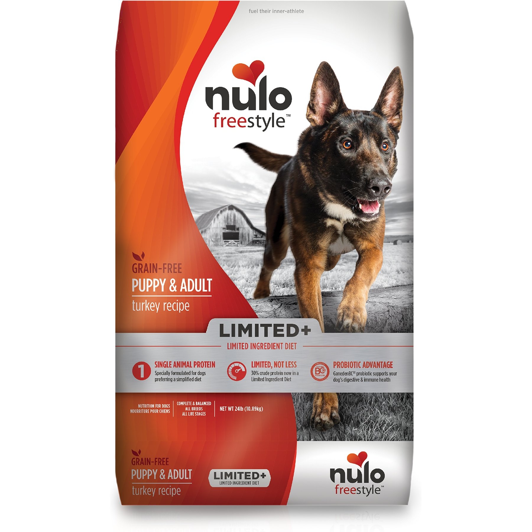 Nulo FreeStyle Limited Ingredient Turkey Recipe High-Protein & Grain-Free Puppy & Adult Dry Dog Food