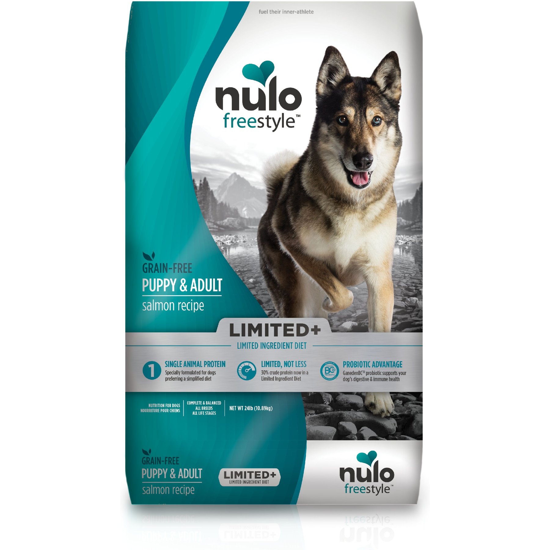 Nulo FreeStyle Limited Ingredient Salmon Recipe High-Protein & Grain-Free Puppy & Adult Dry Dog Food