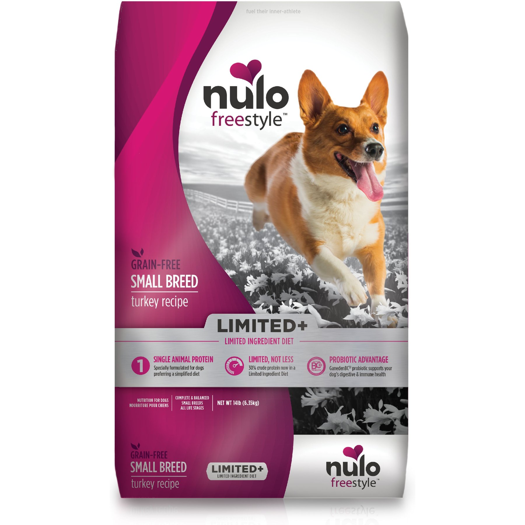 Nulo FreeStyle Limited Ingredient Turkey Recipe Small Breed High-Protein & Grain-Free Puppy & Adult Dry Dog Food