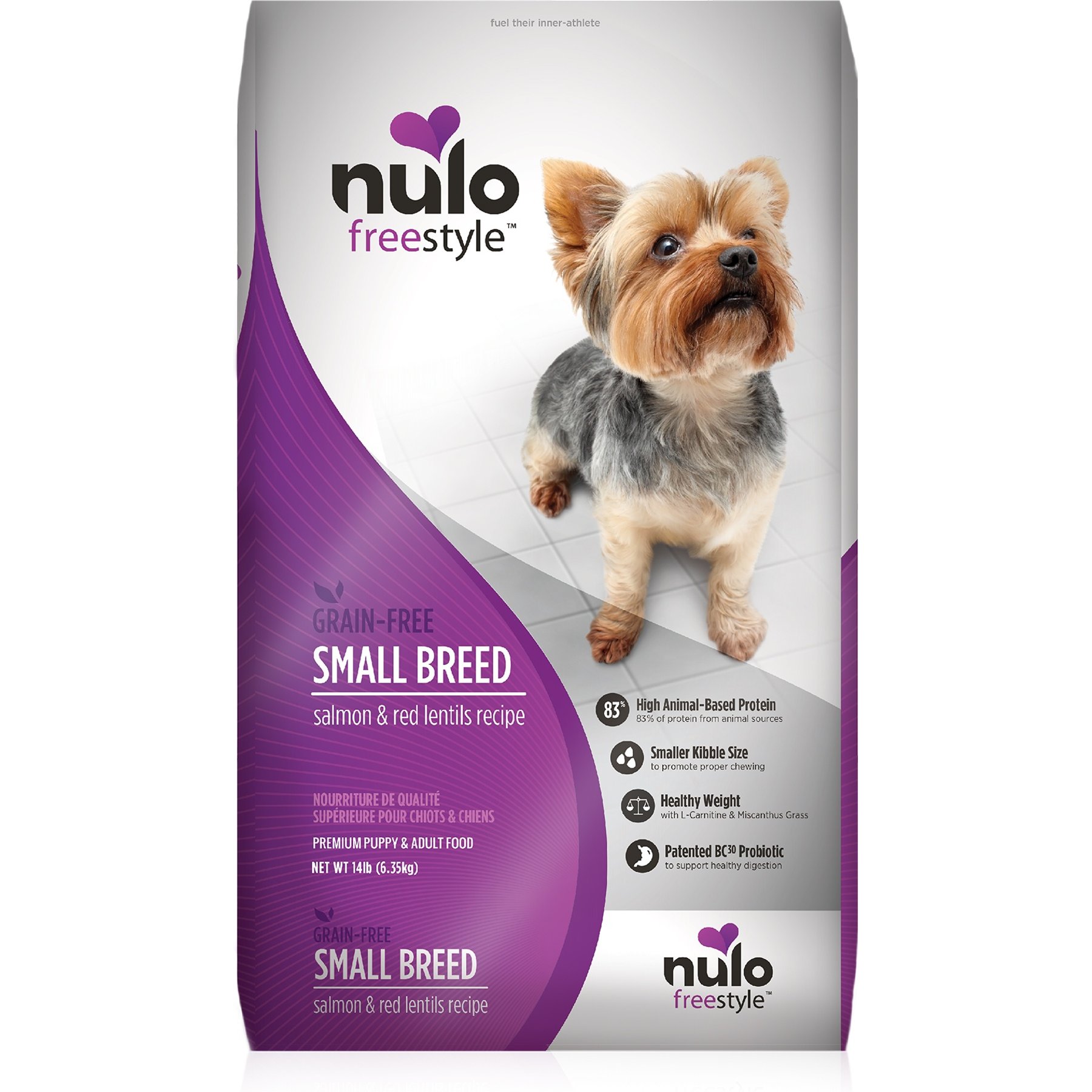 Nulo Freestyle Salmon & Red Lentils Small Breed Grain-Free Dry Dog Food
