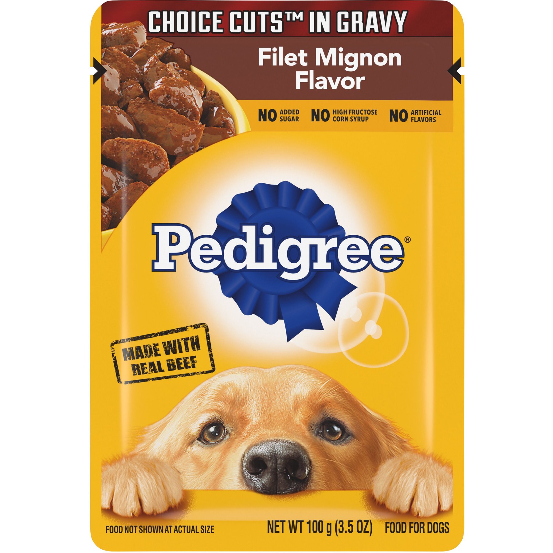 Pedigree Choice Cuts Filet Mignon Flavor in Gravy Wet Dog Food