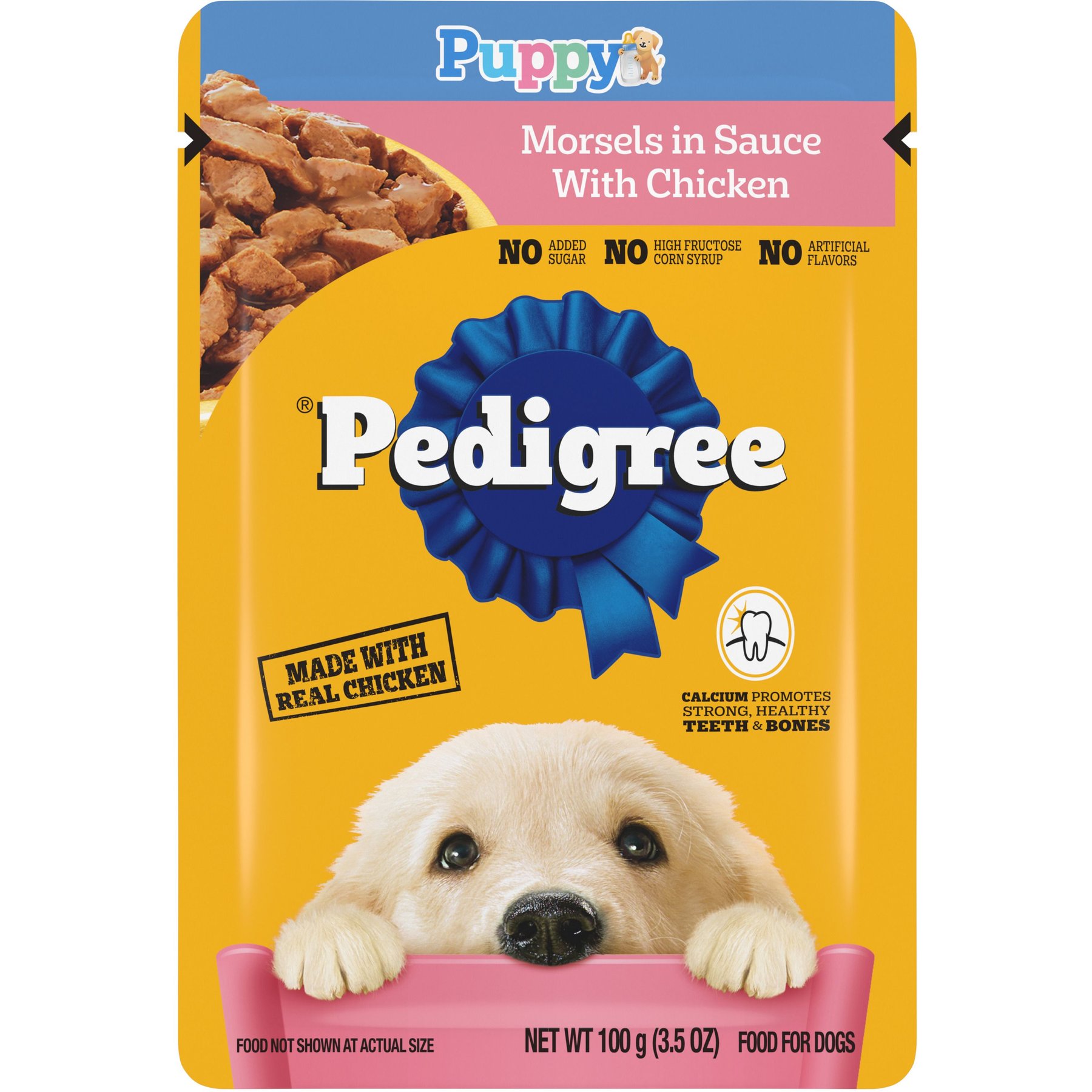 Pedigree Choice Cuts Puppy Morsels in Sauce with Chicken Adult Wet Dog Food