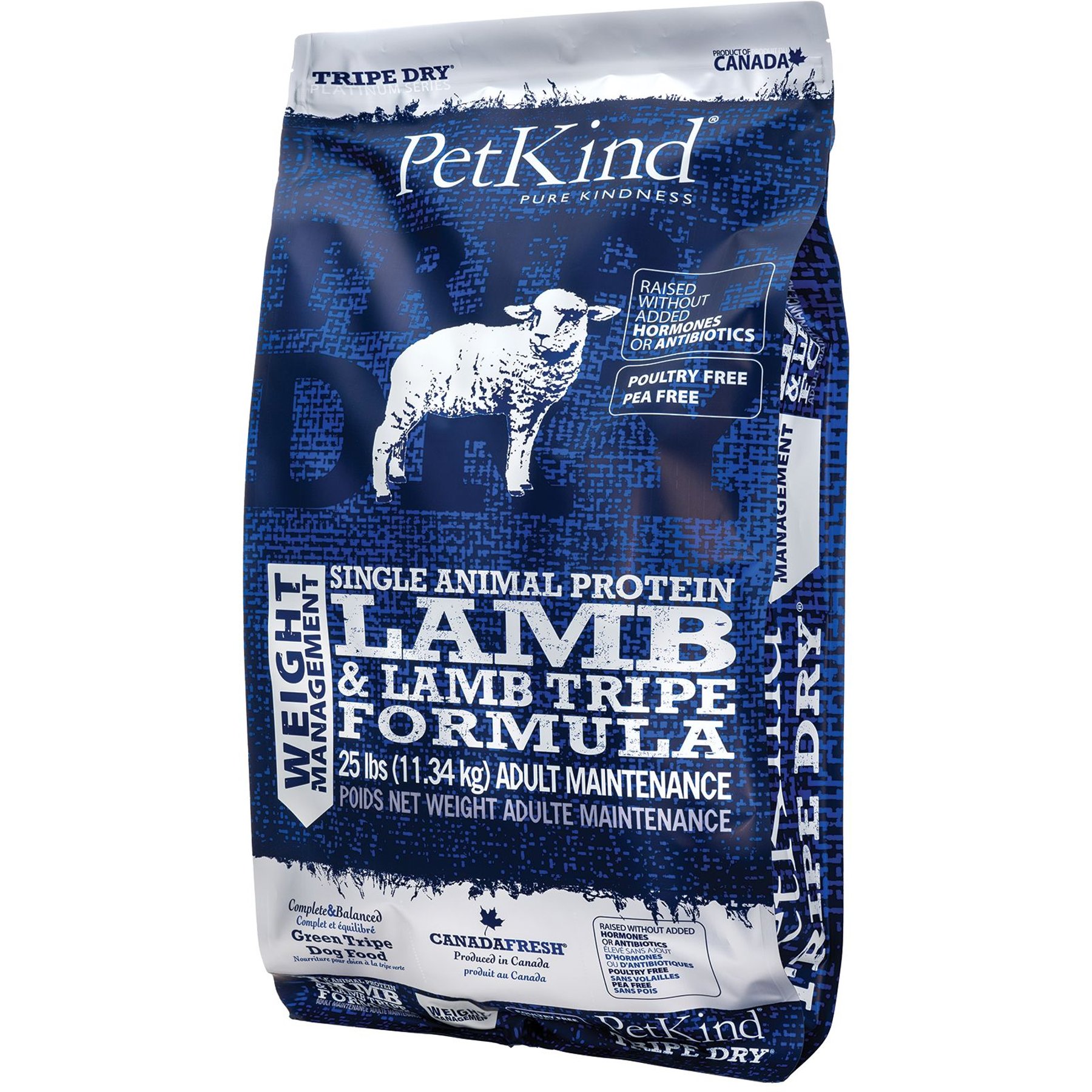 PetKind SAP Lamb Tripe Weight Management Dry Dog Food