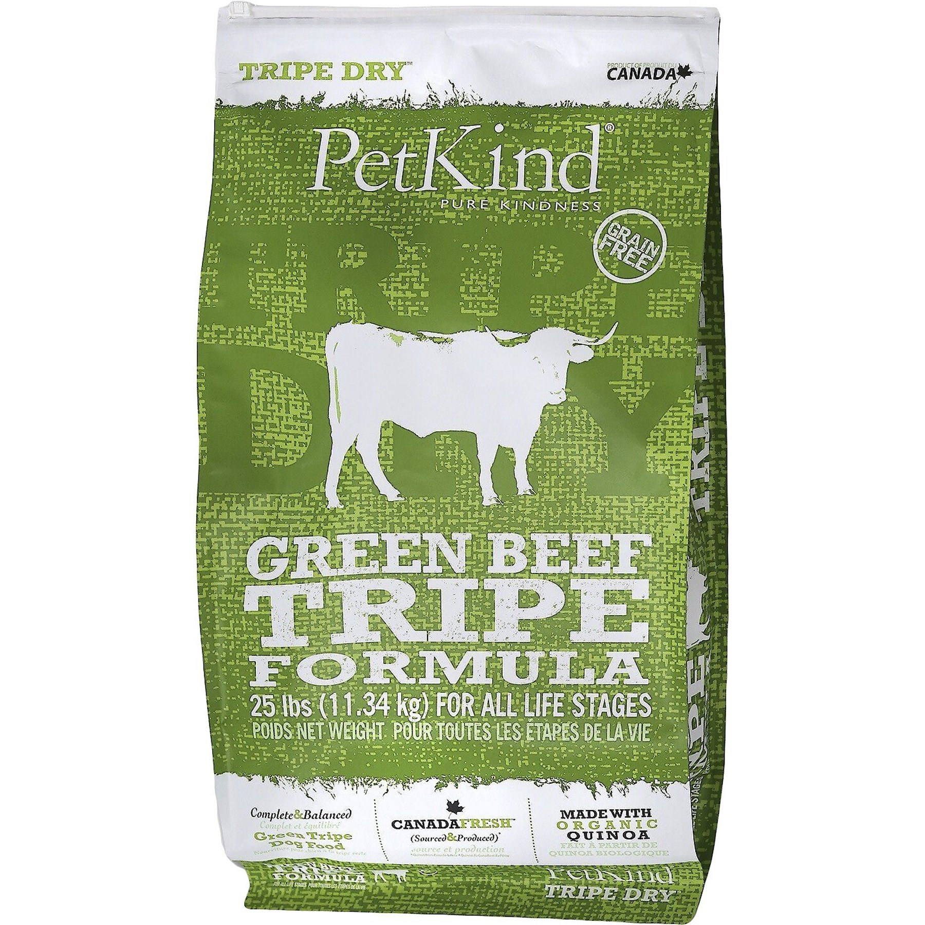 PetKind Tripe Dry Grain-Free Green Beef Tripe Formula Dry Dog Food
