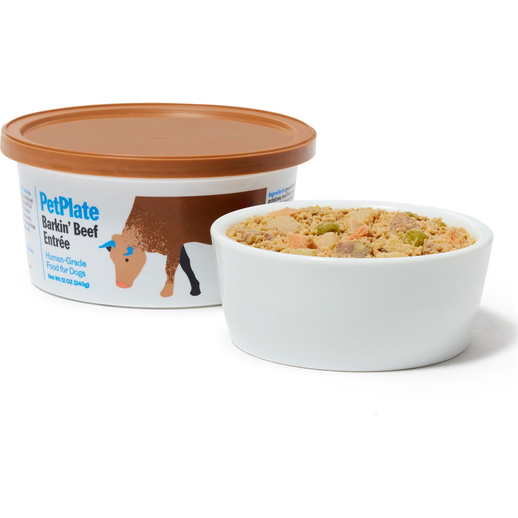 PetPlate Human Grade Barkin' Beef Entree Fresh Dog Food