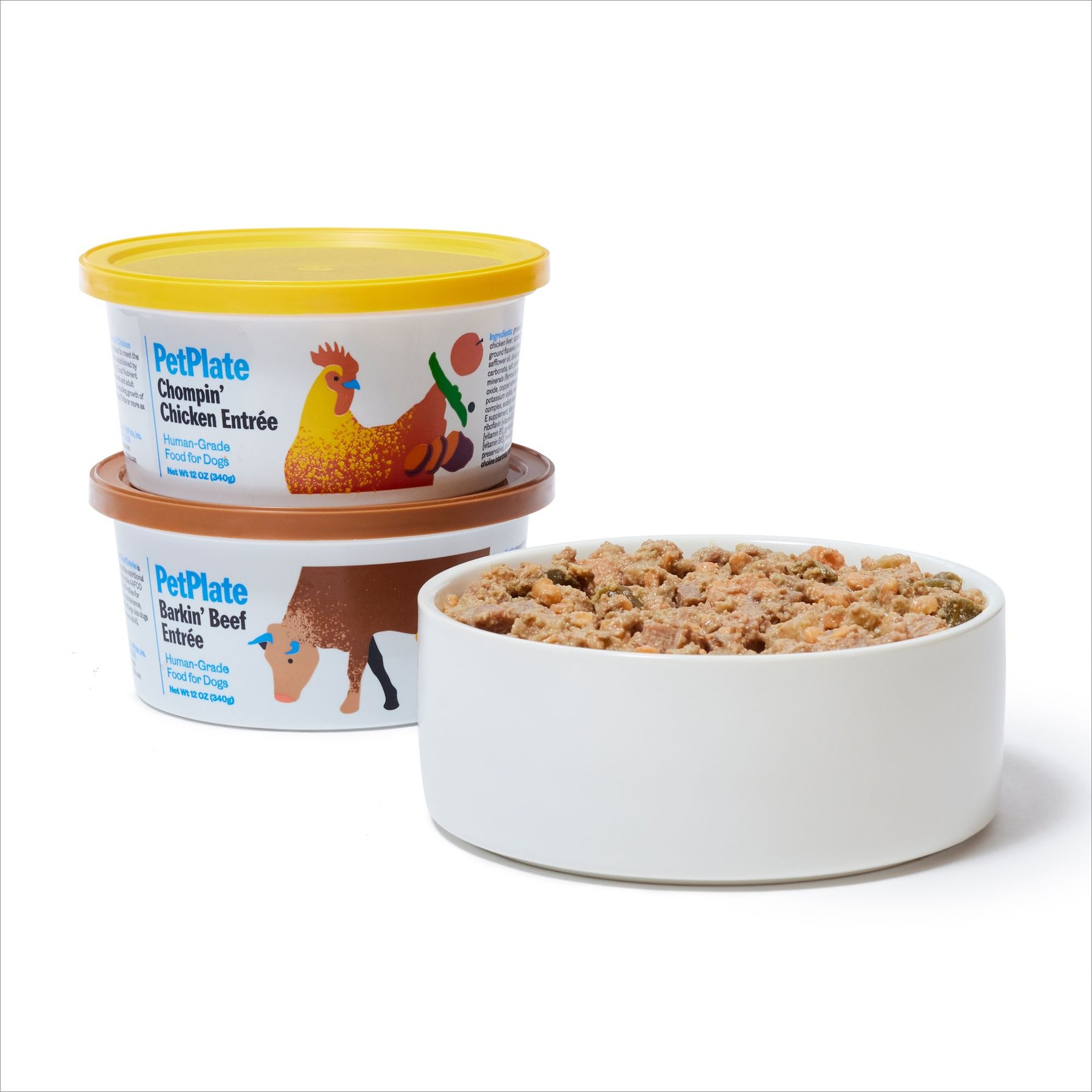 PetPlate Human Grade Grain-Free Chicken & Beef Fresh Dog Food