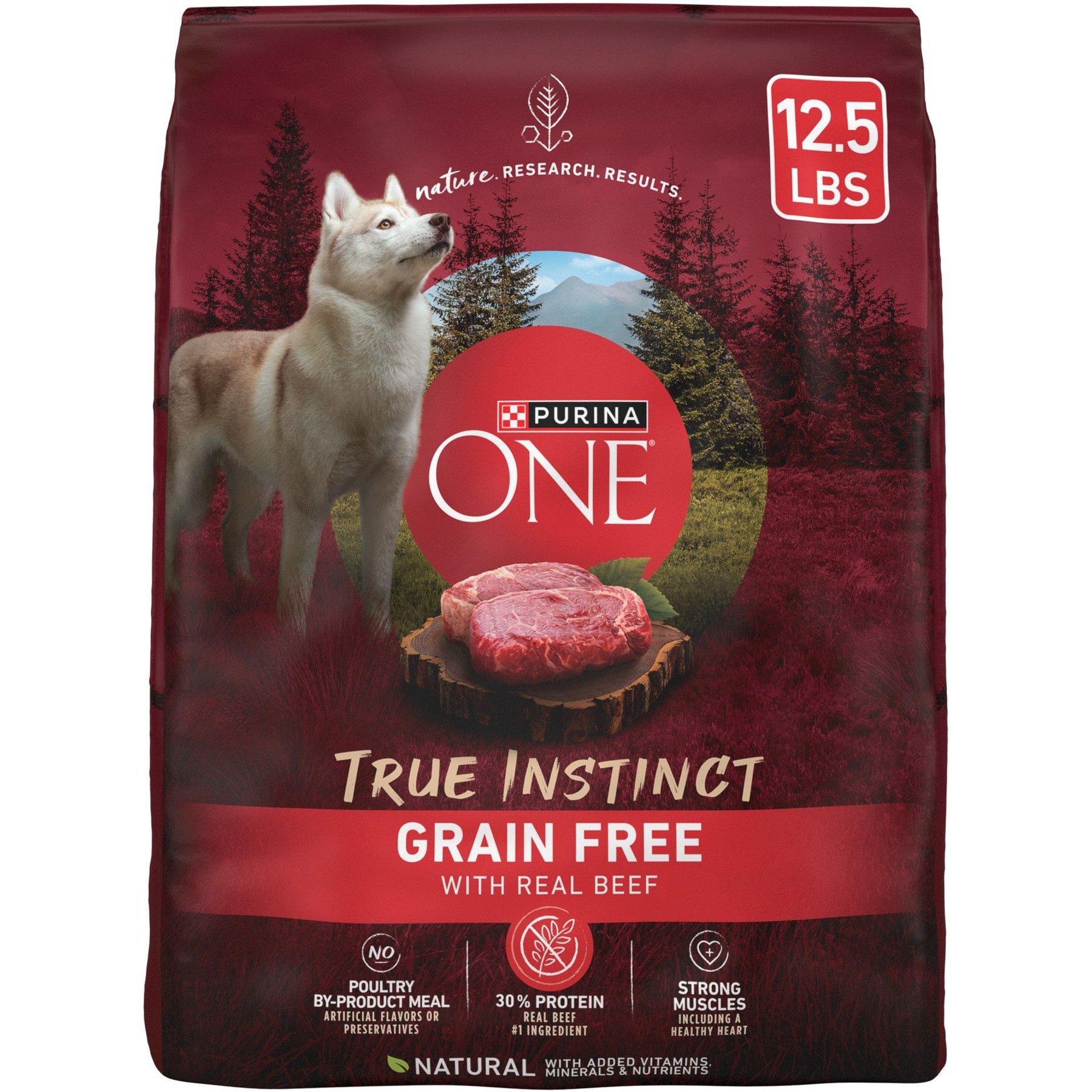 Purina ONE Natural True Instinct Grain-Free with Real Beef Dry Dog Food
