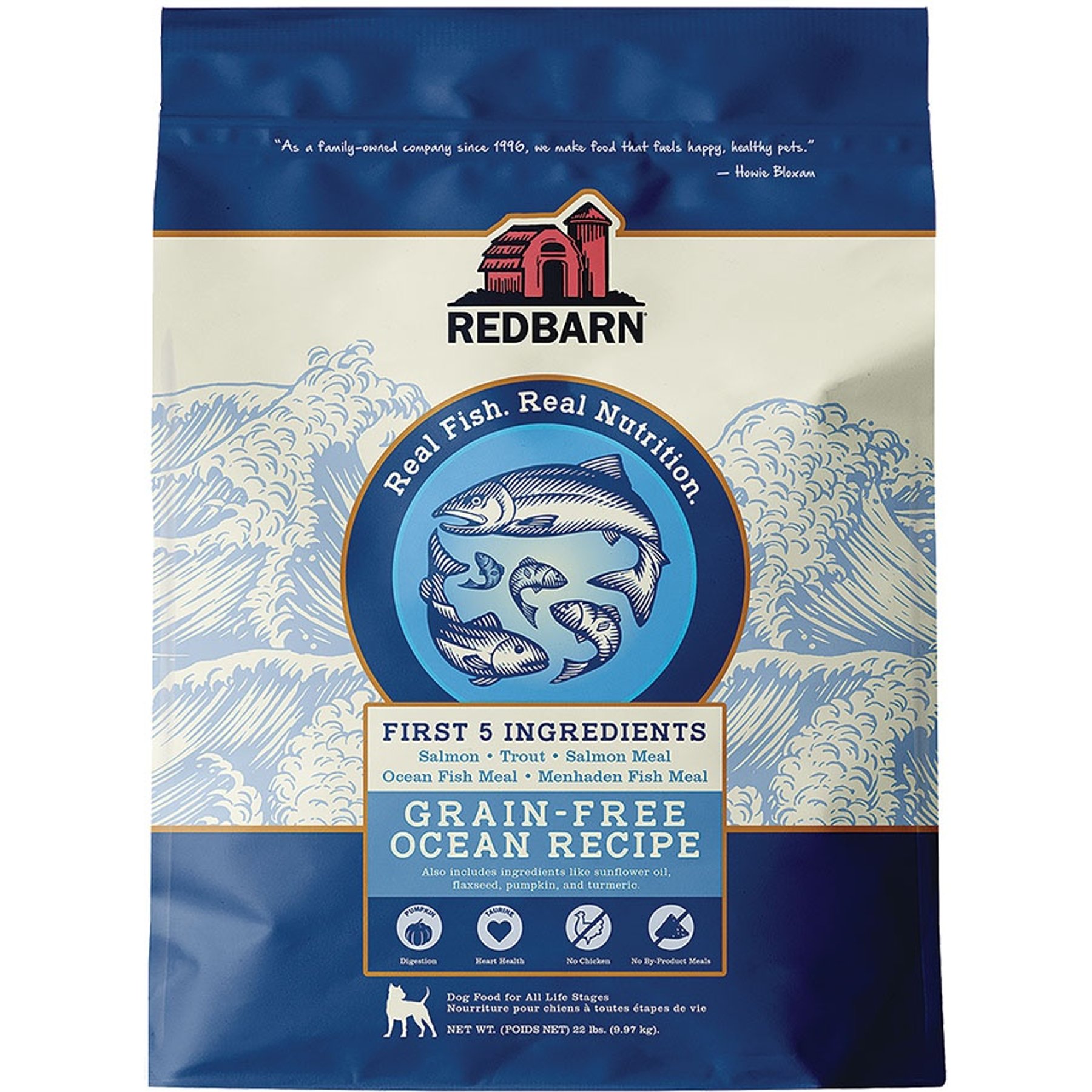 Redbarn Grain-Free Ocean Recipe Dry Dog Food
