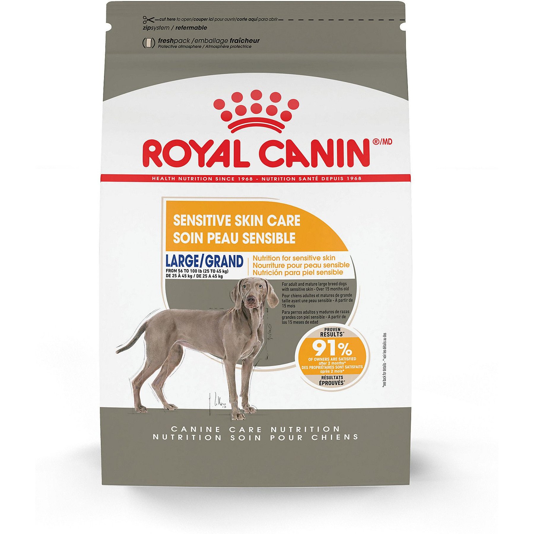 Royal Canin Canine Care Nutrition Large Sensitive Skin Care Dry Dog Food