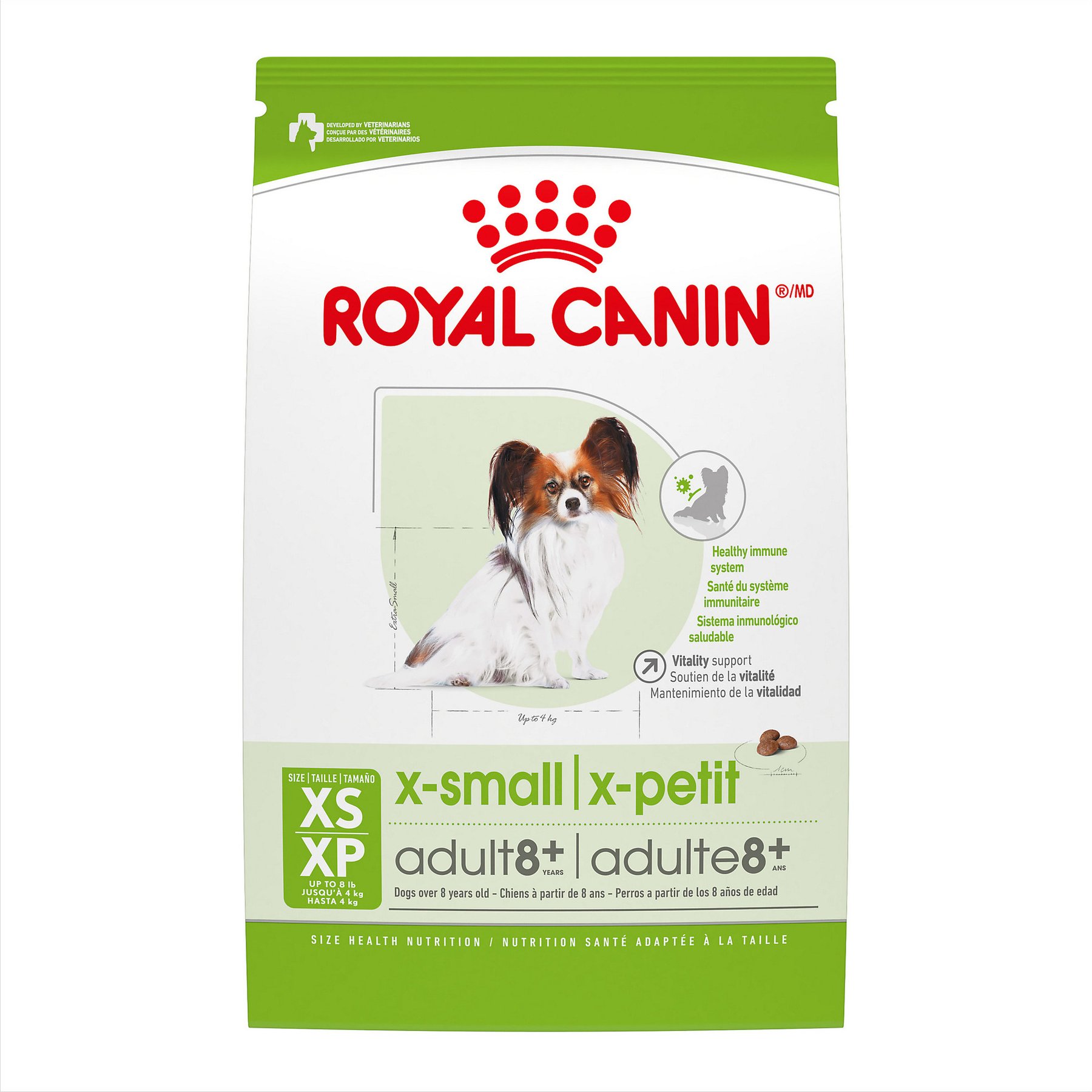 Royal Canin Size Health Nutrition X-Small Adult 8+ Dry Dog Food