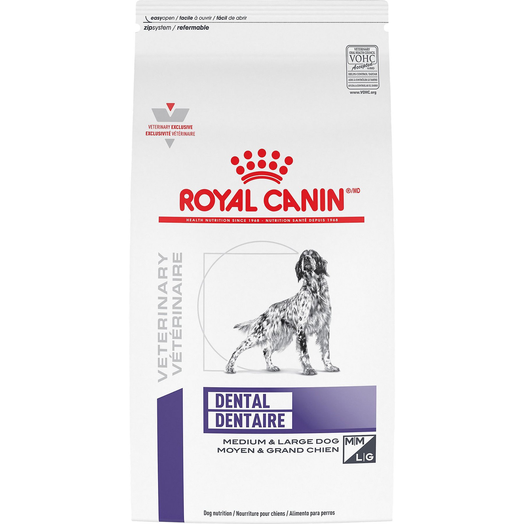 Royal Canin Veterinary Diet Adult Dental Medium & Large Breed Dry Dog Food
