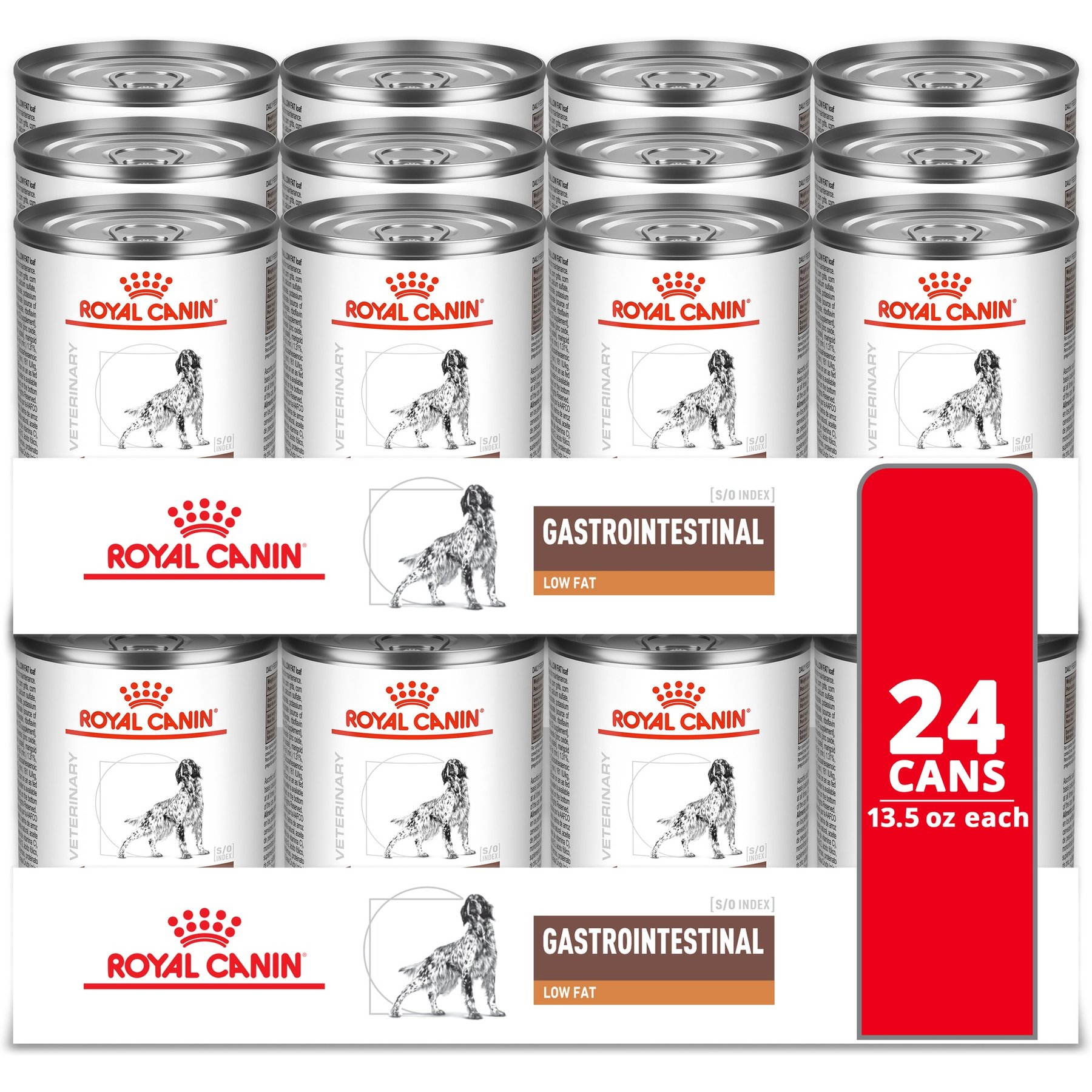Royal Canin Veterinary Diet Adult Gastrointestinal Low Fat Loaf Canned Dog Food