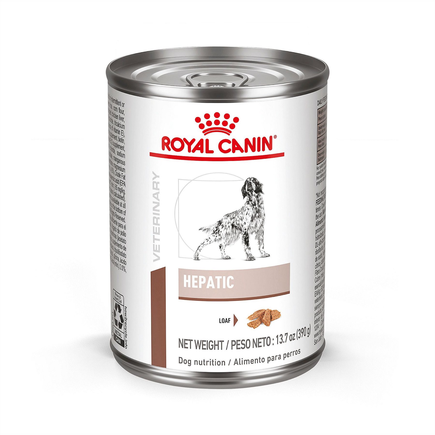 Royal Canin Veterinary Diet Adult Hepatic Loaf Canned Dog Food