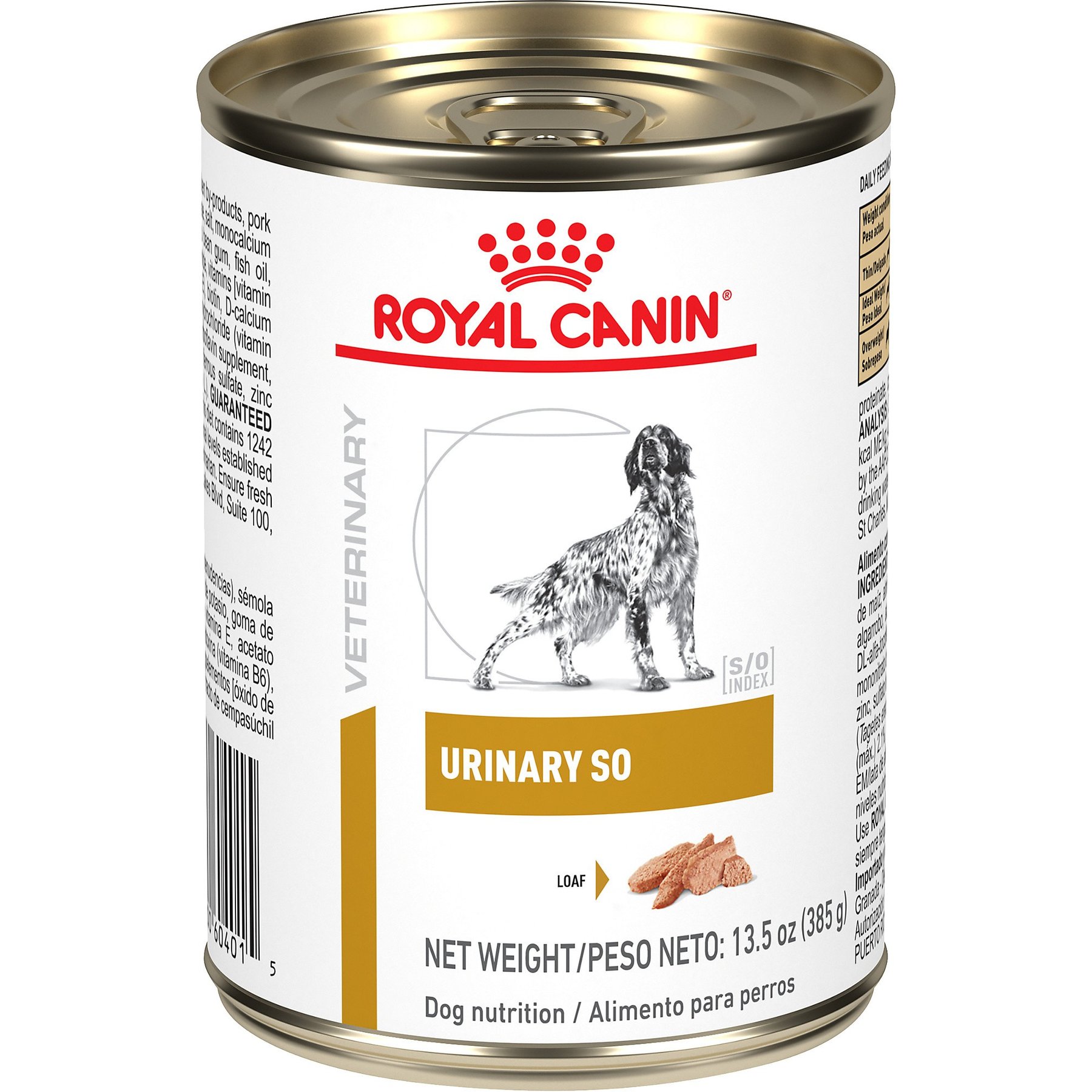 Royal Canin Veterinary Diet Adult Urinary SO Loaf Pate Wet Dog Food