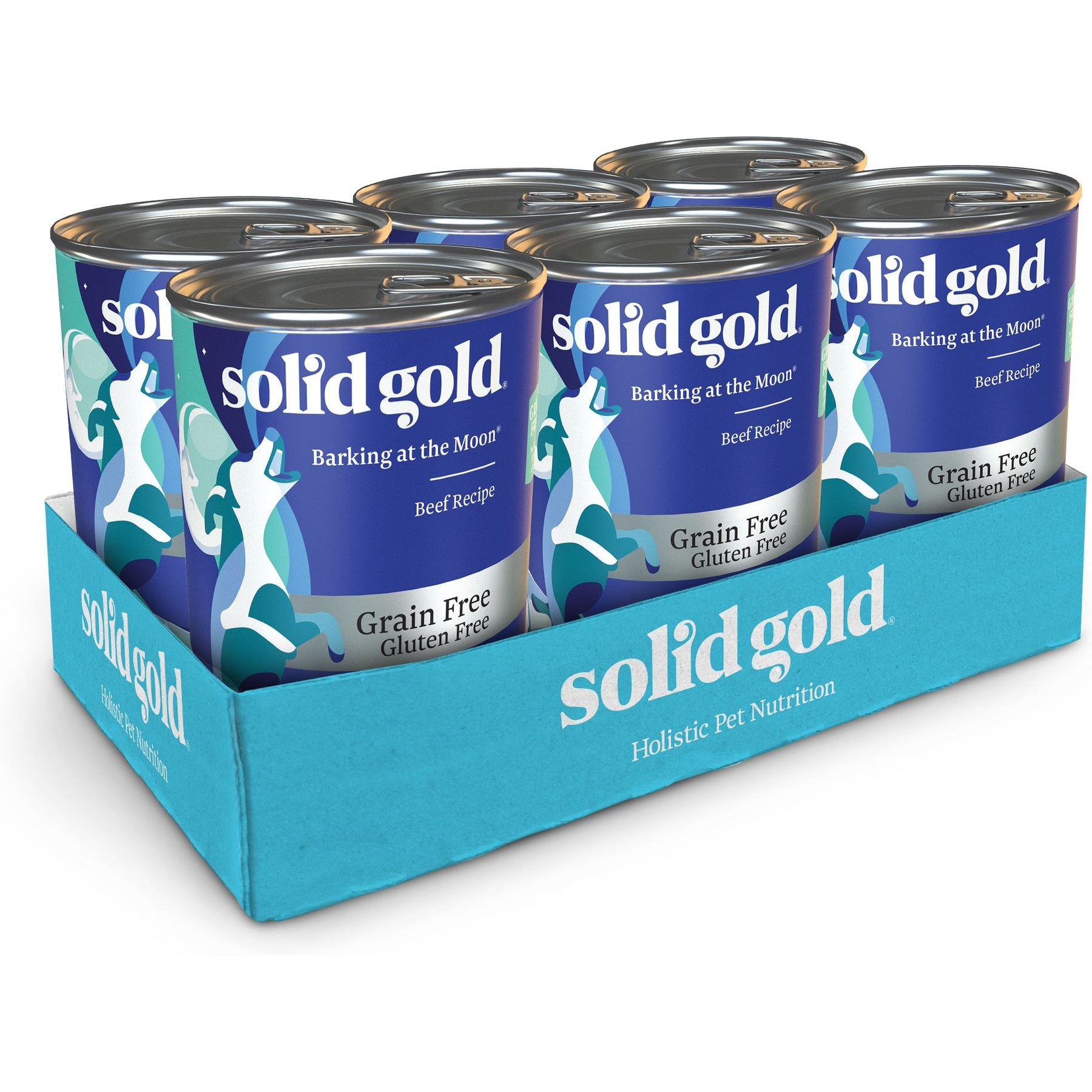 Solid Gold Barking at the Moon 95% Beef Recipe Grain-Free Canned Dog Food