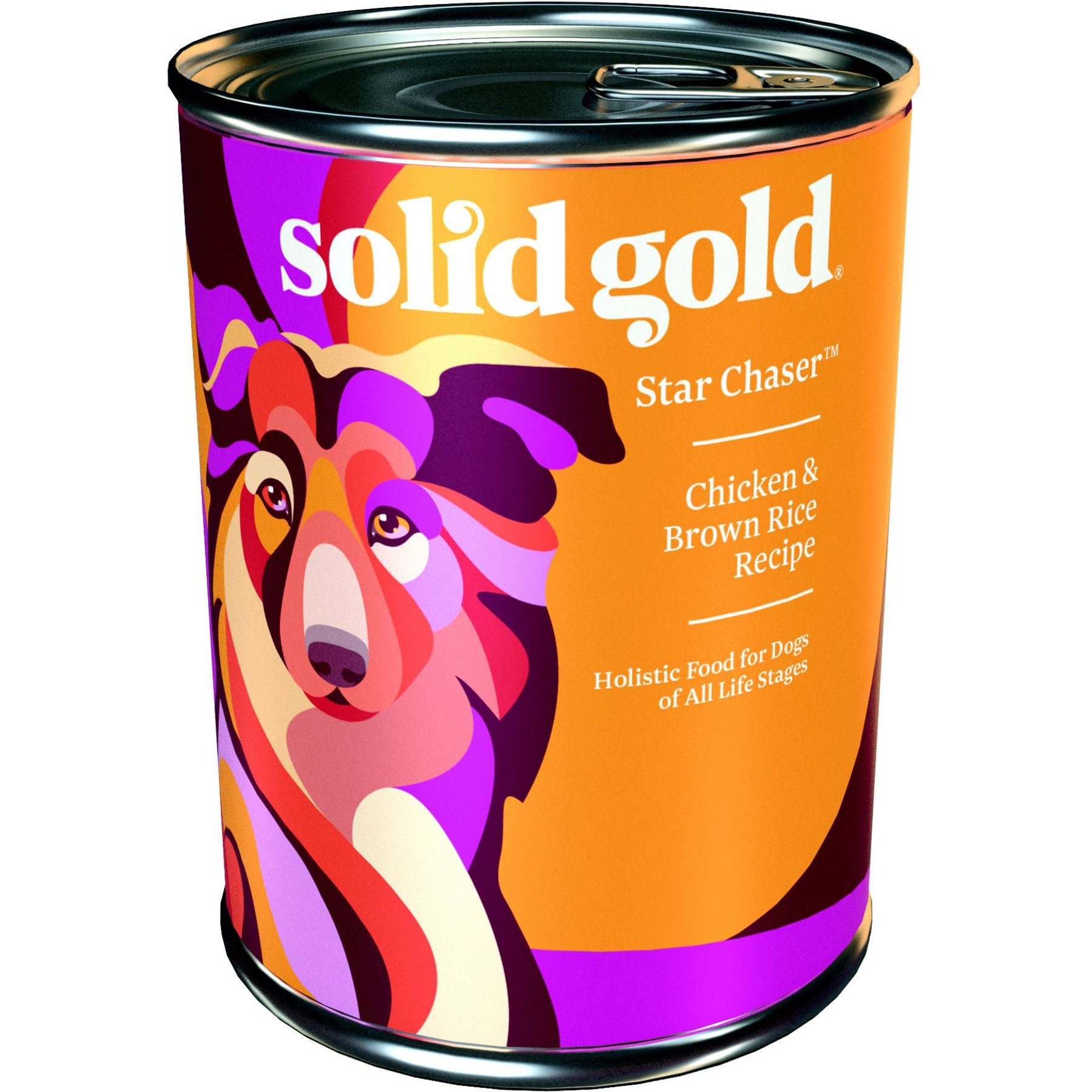 Solid Gold Star Chaser Chicken & Brown Rice Recipe Canned Dog Food