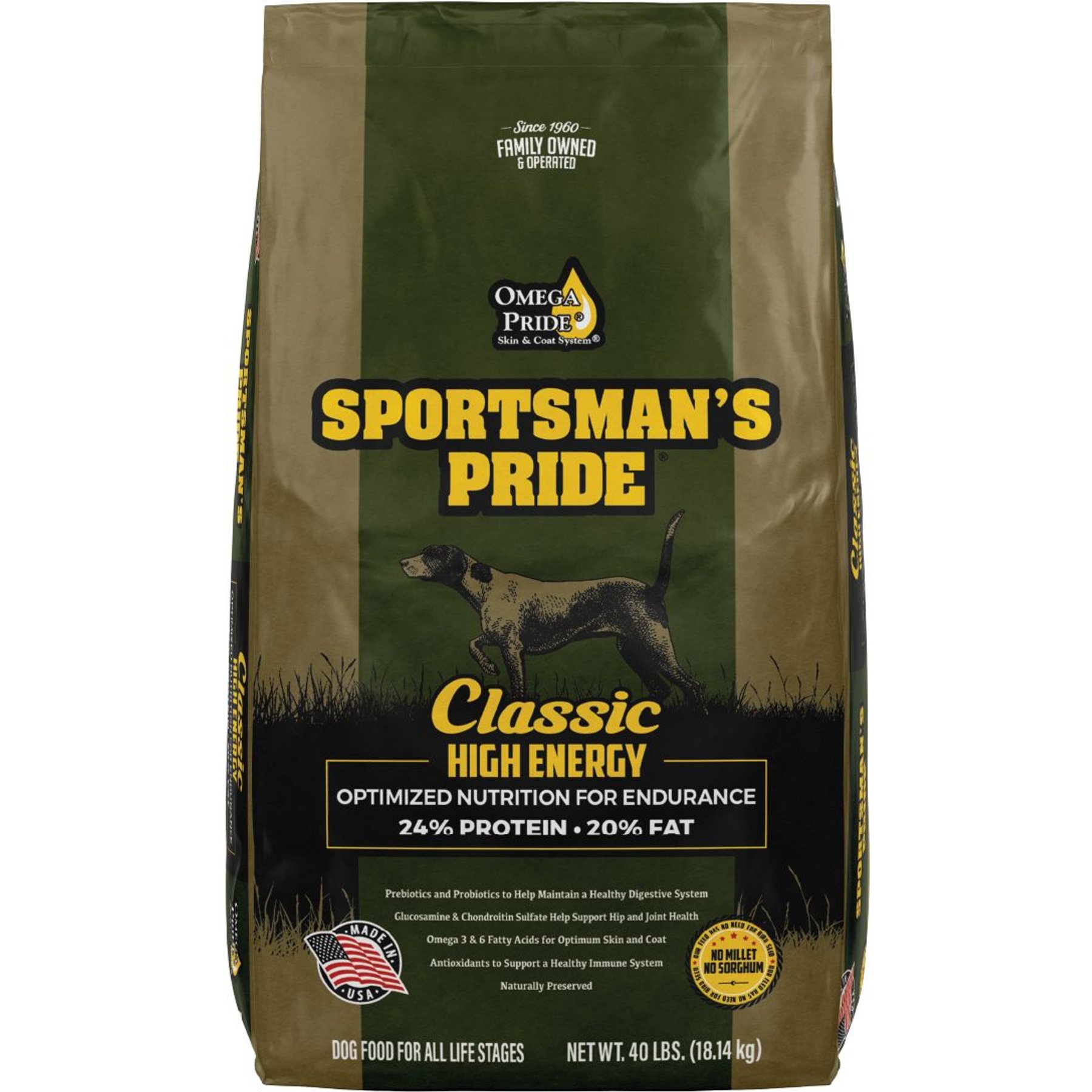 Sportsman's Pride Classic 24/20 High Energy Dry Dog Food