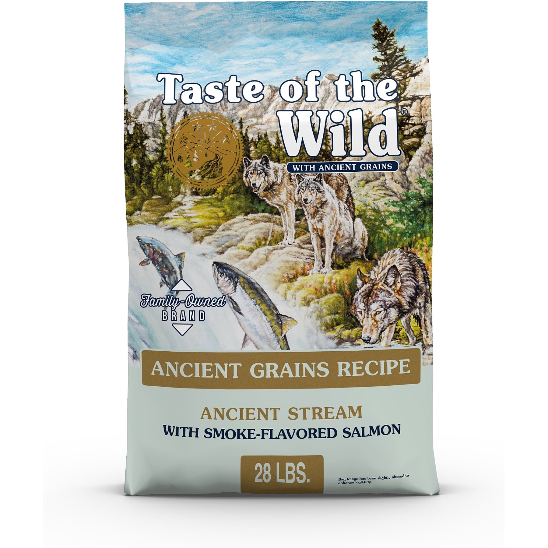 Taste of the Wild Ancient Stream Smoke-Flavored Salmon with Ancient Grains Dry Dog Food