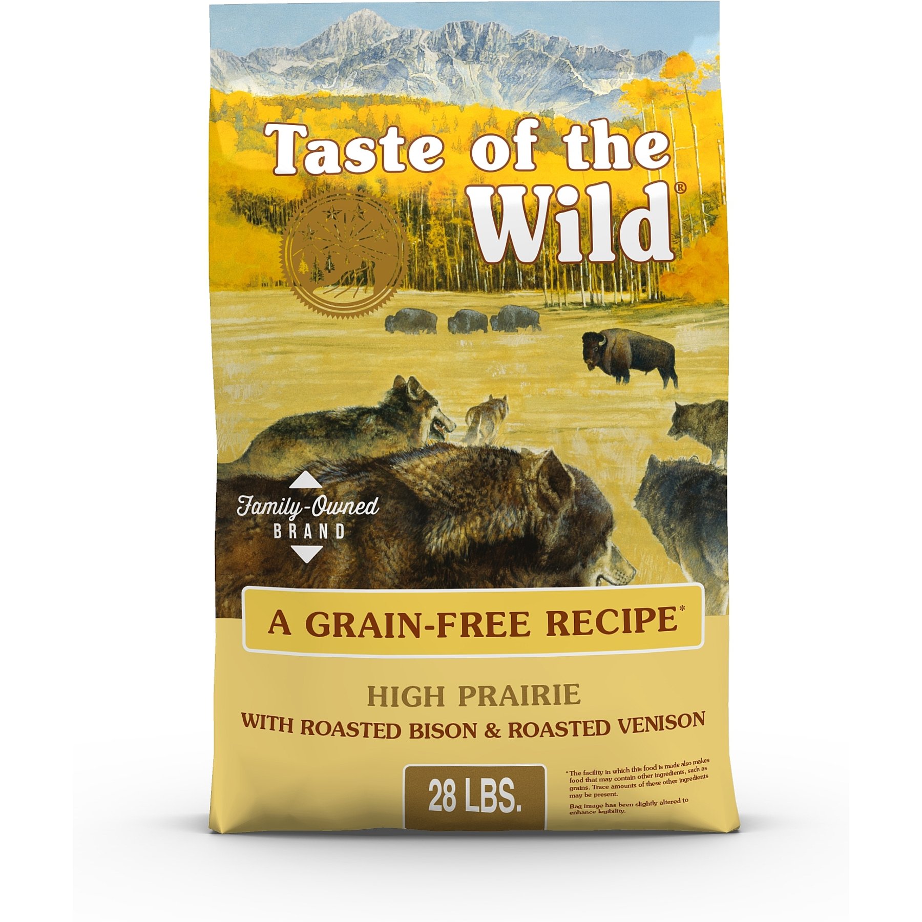 Taste of the Wild High Prairie Grain-Free Dry Dog Food