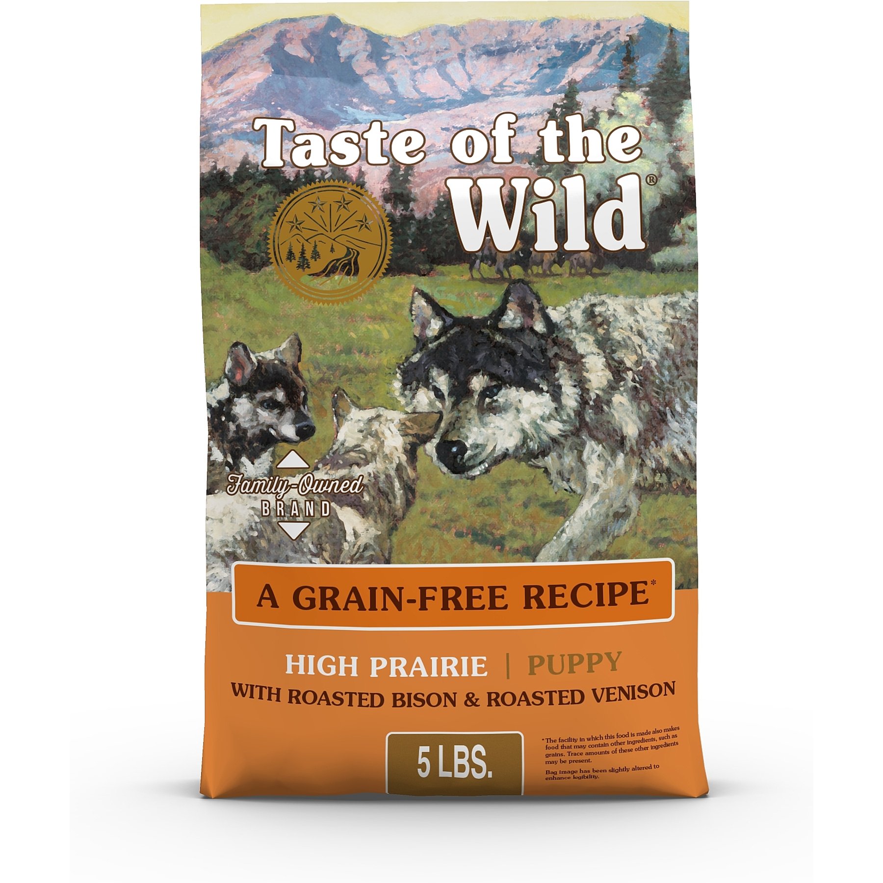 Taste of the Wild High Prairie Puppy Formula Grain-Free Dry Dog Food