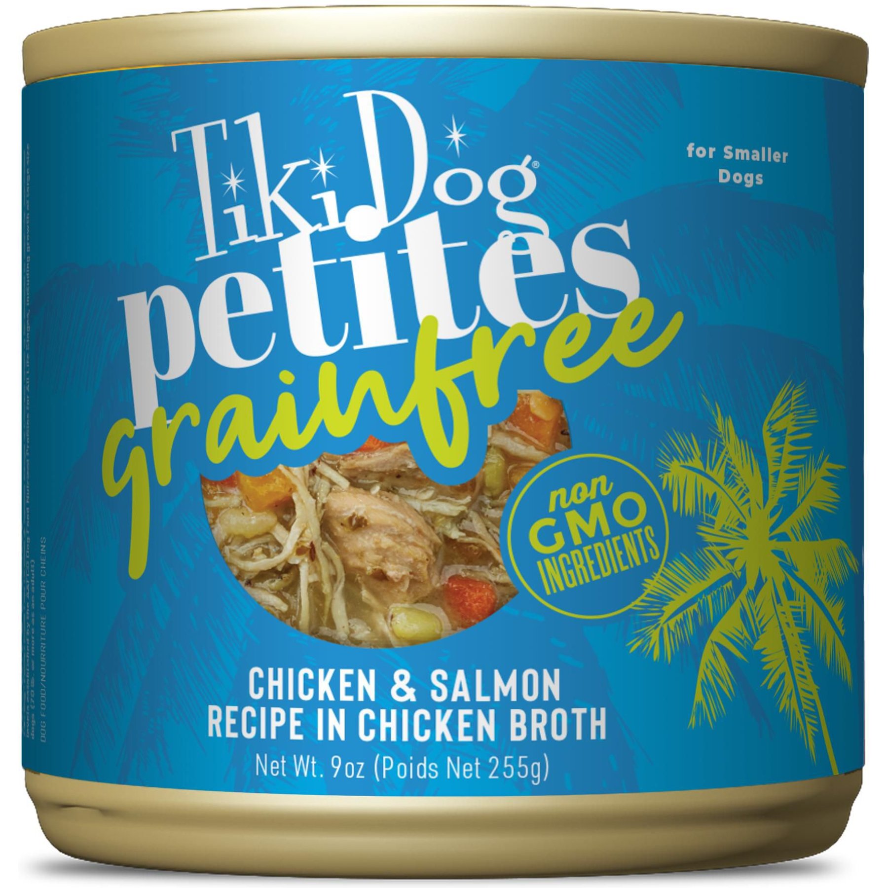 Tiki Dog Petites Grain-Free Chicken & Salmon Wet Dog Food