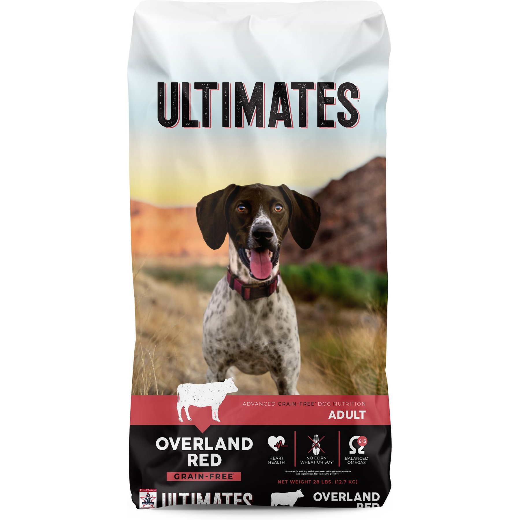 Ultimates Overland Grain-Free Red Beef & Potato Dry Dog Food