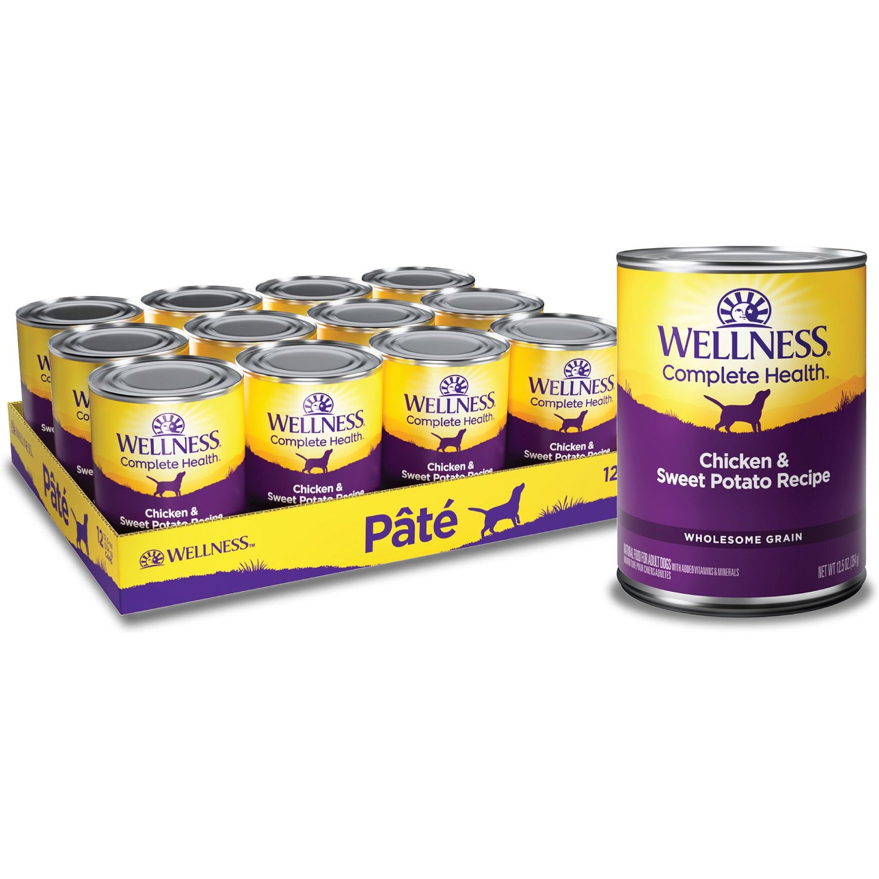 Wellness Complete Health Chicken & Sweet Potato Formula Natural Canned Dog Food