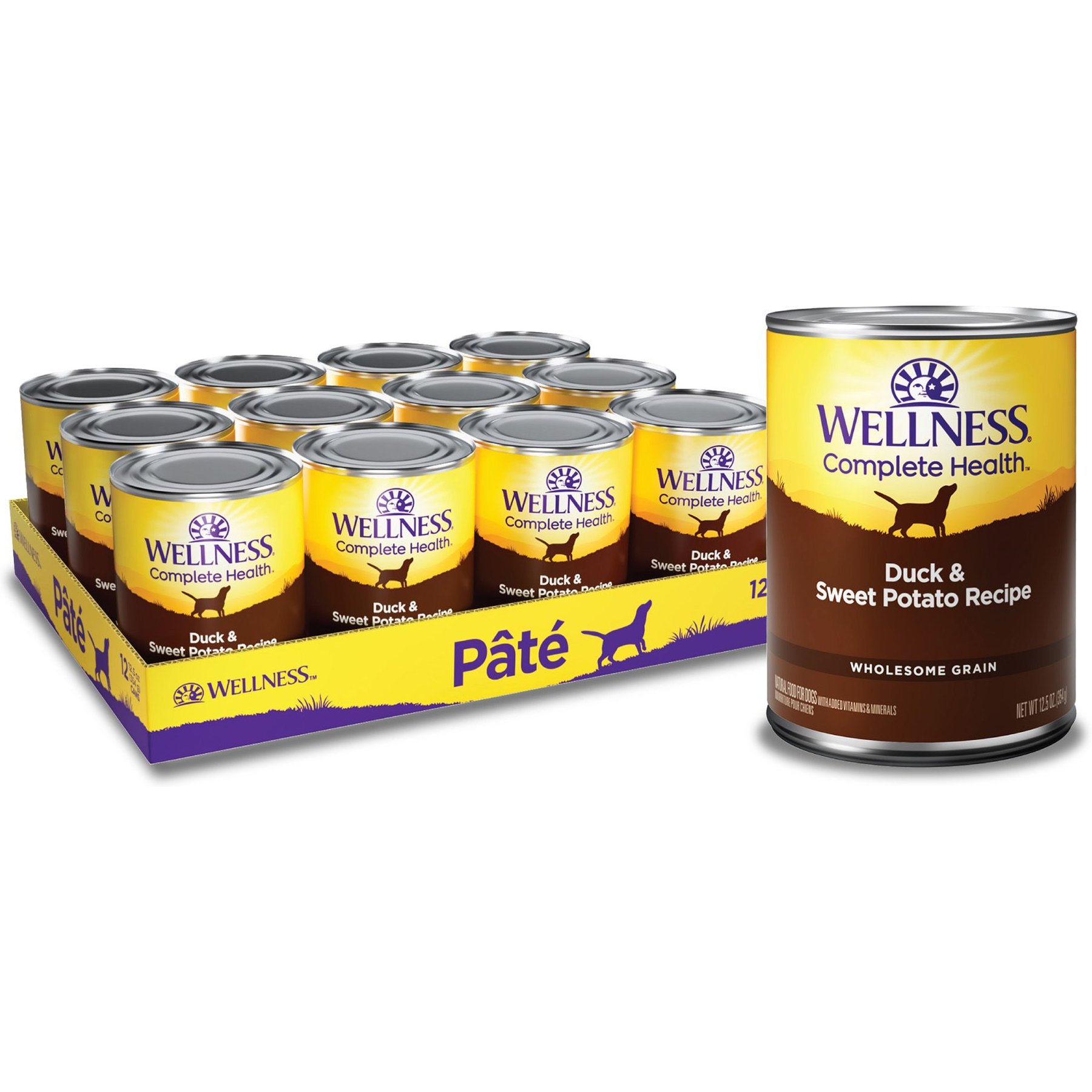 Wellness Complete Health Duck & Sweet Potato Formula Canned Dog Food