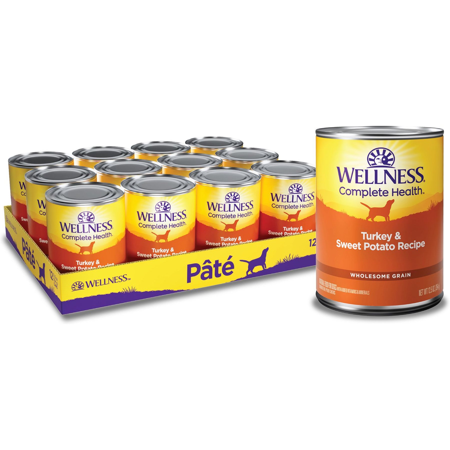 Wellness Complete Health Turkey & Sweet Potato Formula Canned Dog Food