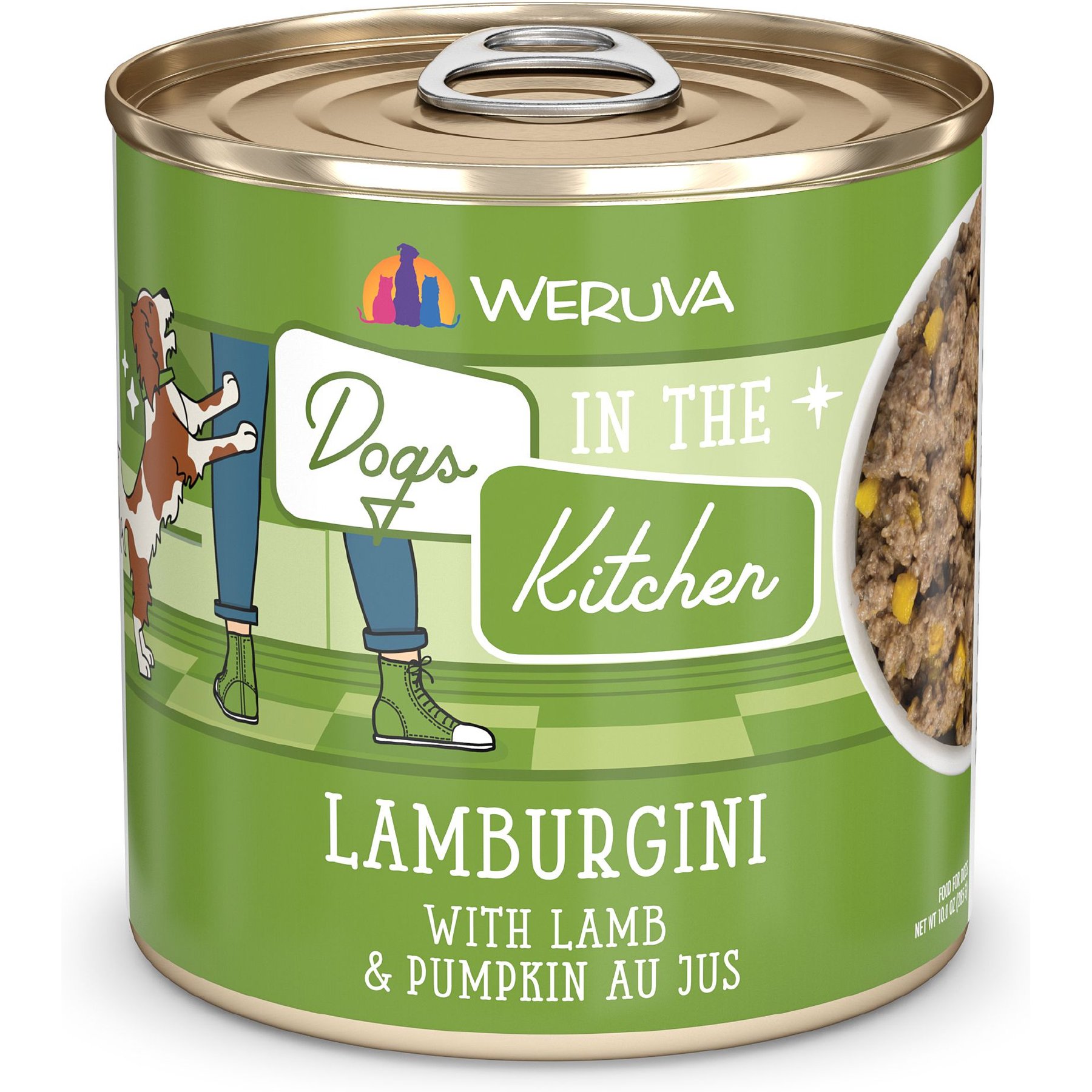 Weruva Dogs in the Kitchen Lamburgini with Lamb & Pumpkin Au Jus Grain-Free Canned Dog Food