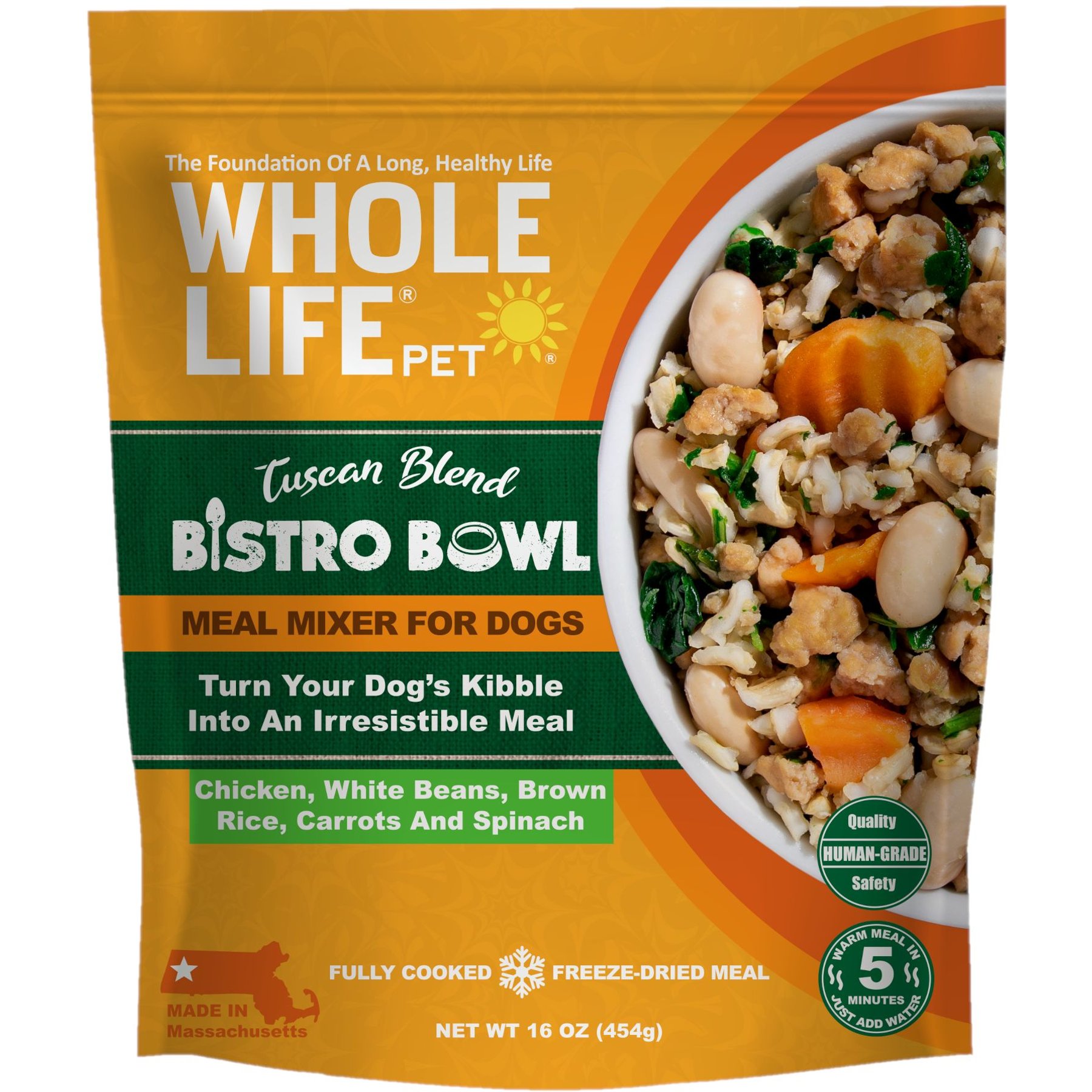 Whole Life Bistro Bowls Tuscan Flavored Dog Food Topper