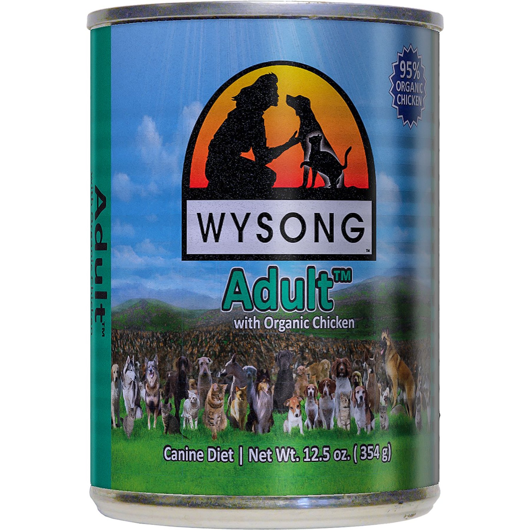 Wysong Adult with Organic Chicken Canned Dog Food