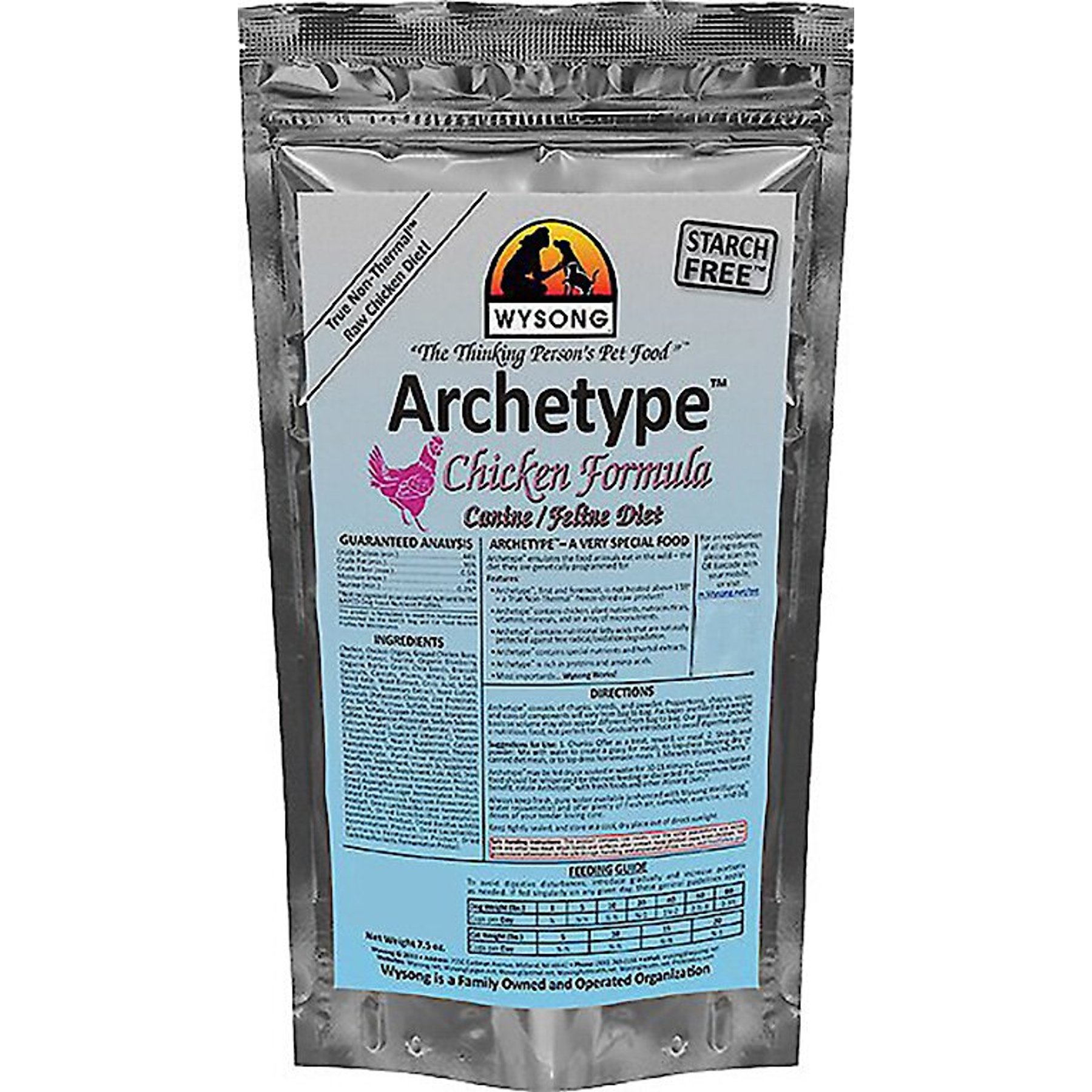 Wysong Archetype Chicken Formula Freeze-Dried Raw Dog & Cat Food