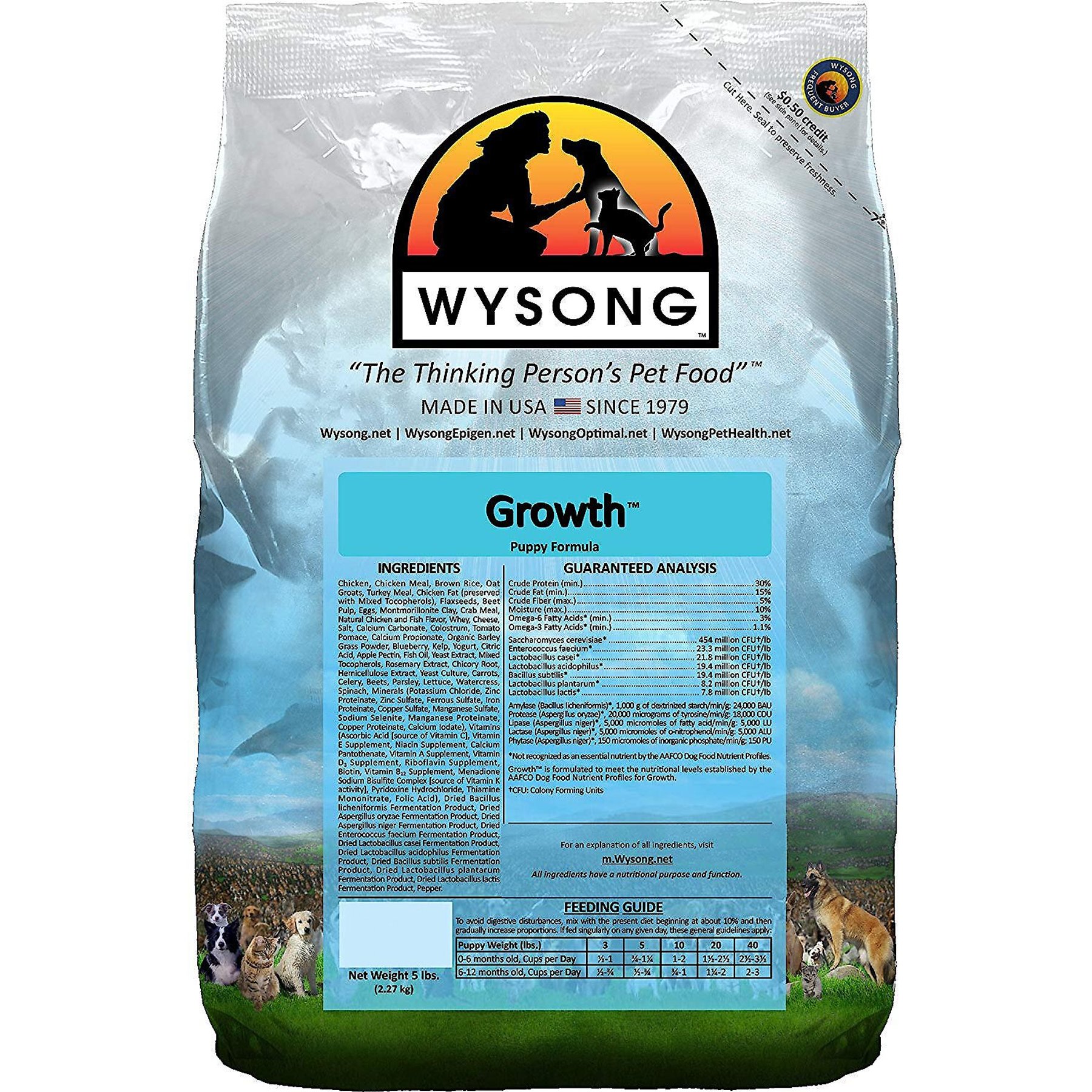 Wysong Growth Dry Dog Food