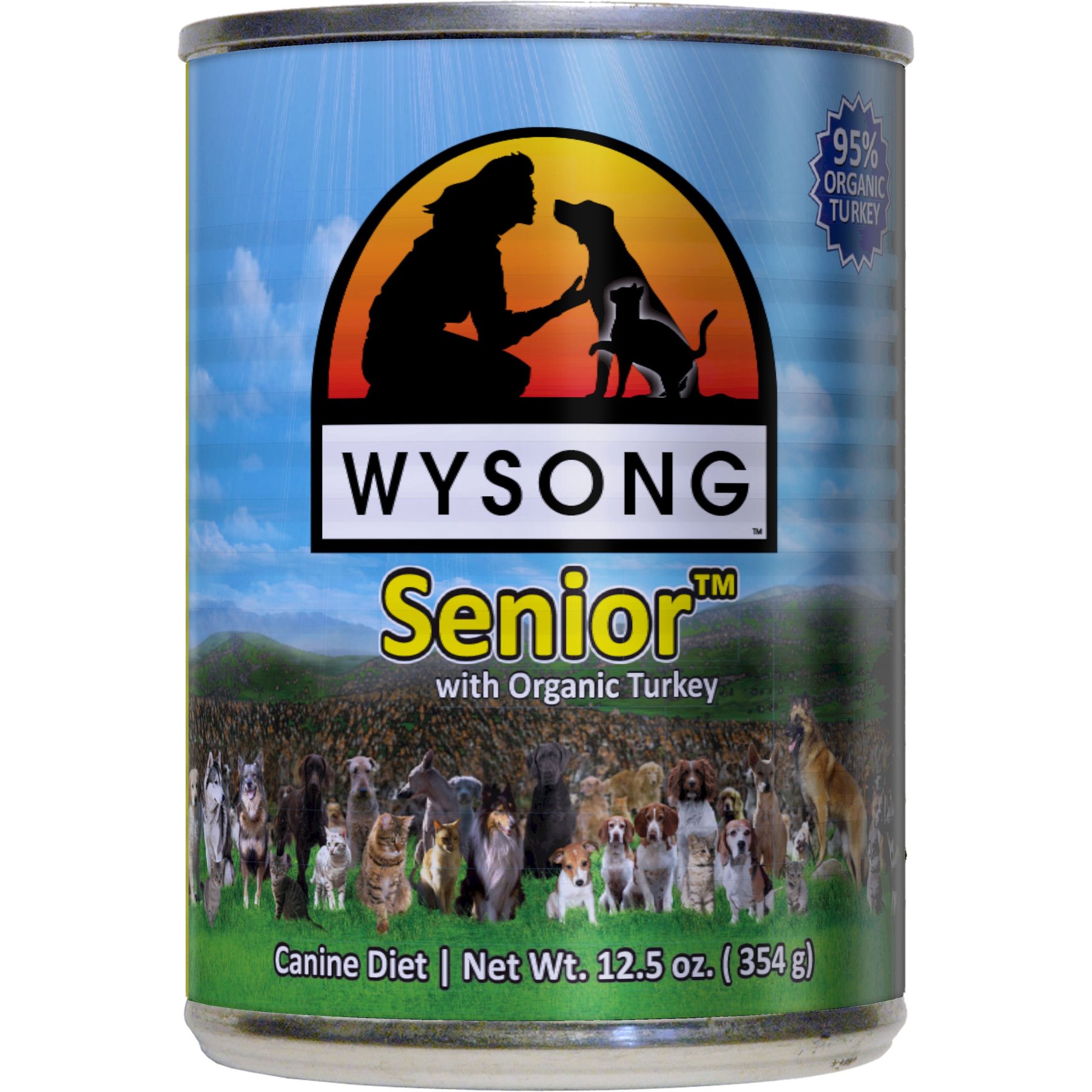 Wysong Senior with Organic Turkey Canned Dog Food