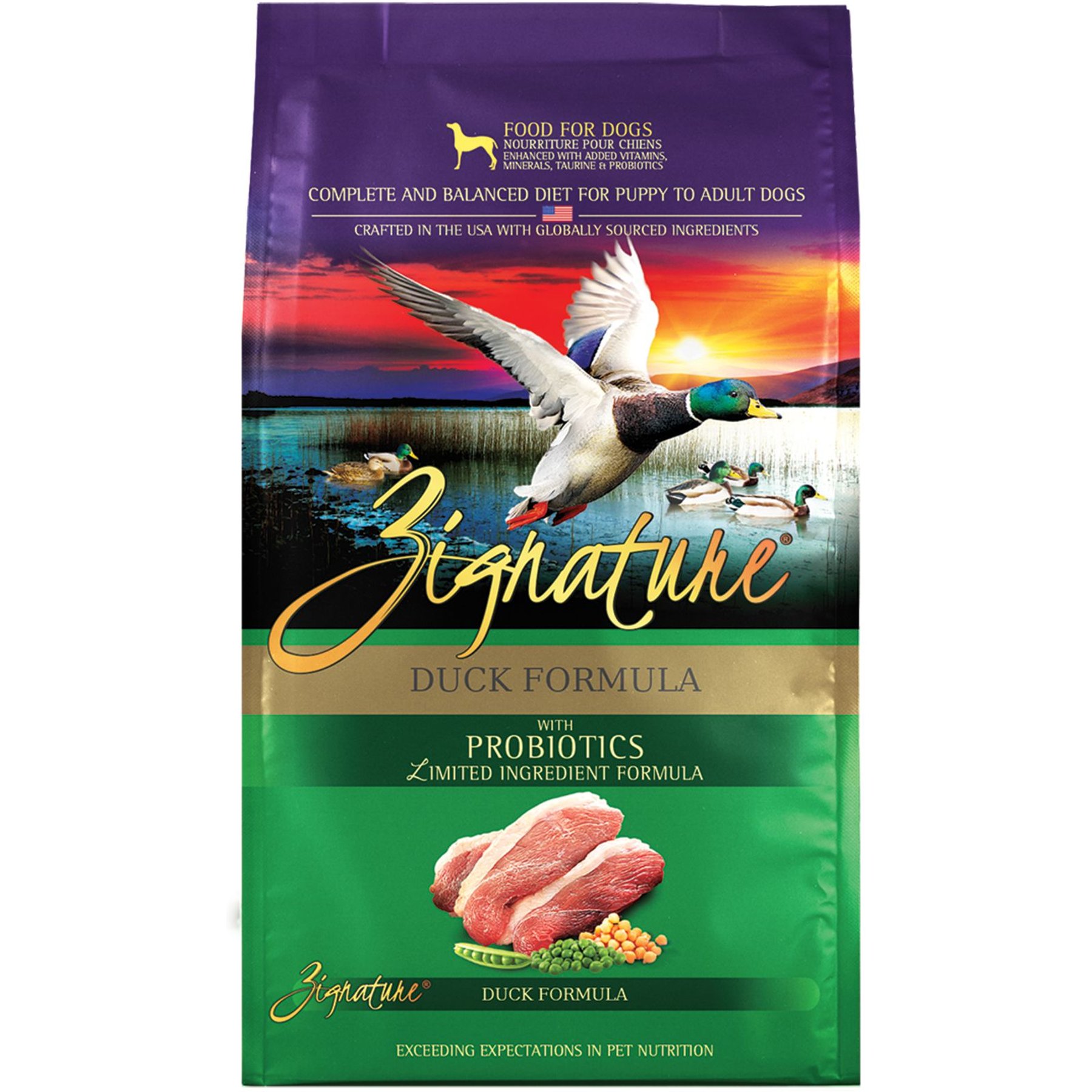 Zignature Duck Limited Ingredient Formula Dry Dog Food