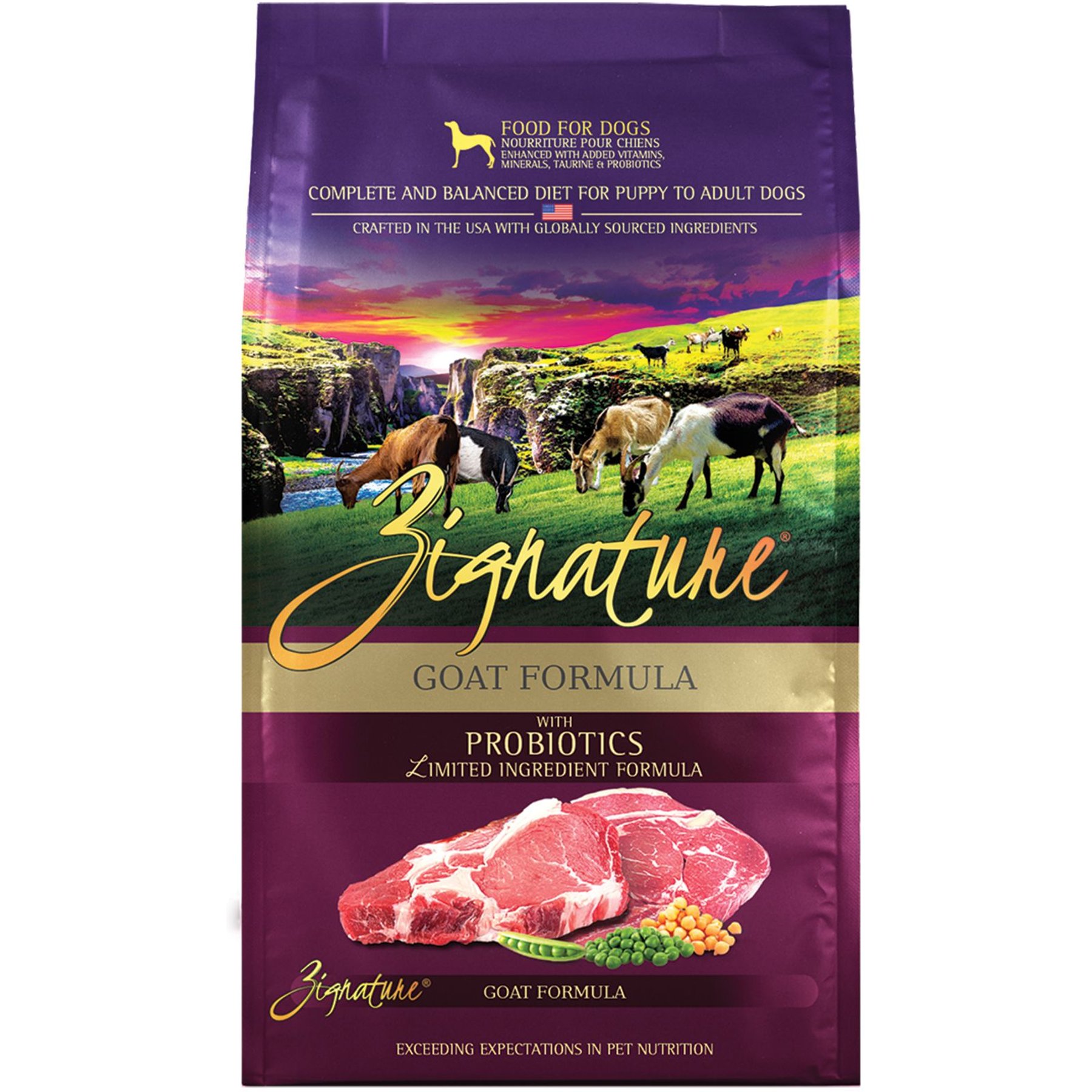 Zignature Goat Limited Ingredient Formula Dry Dog Food