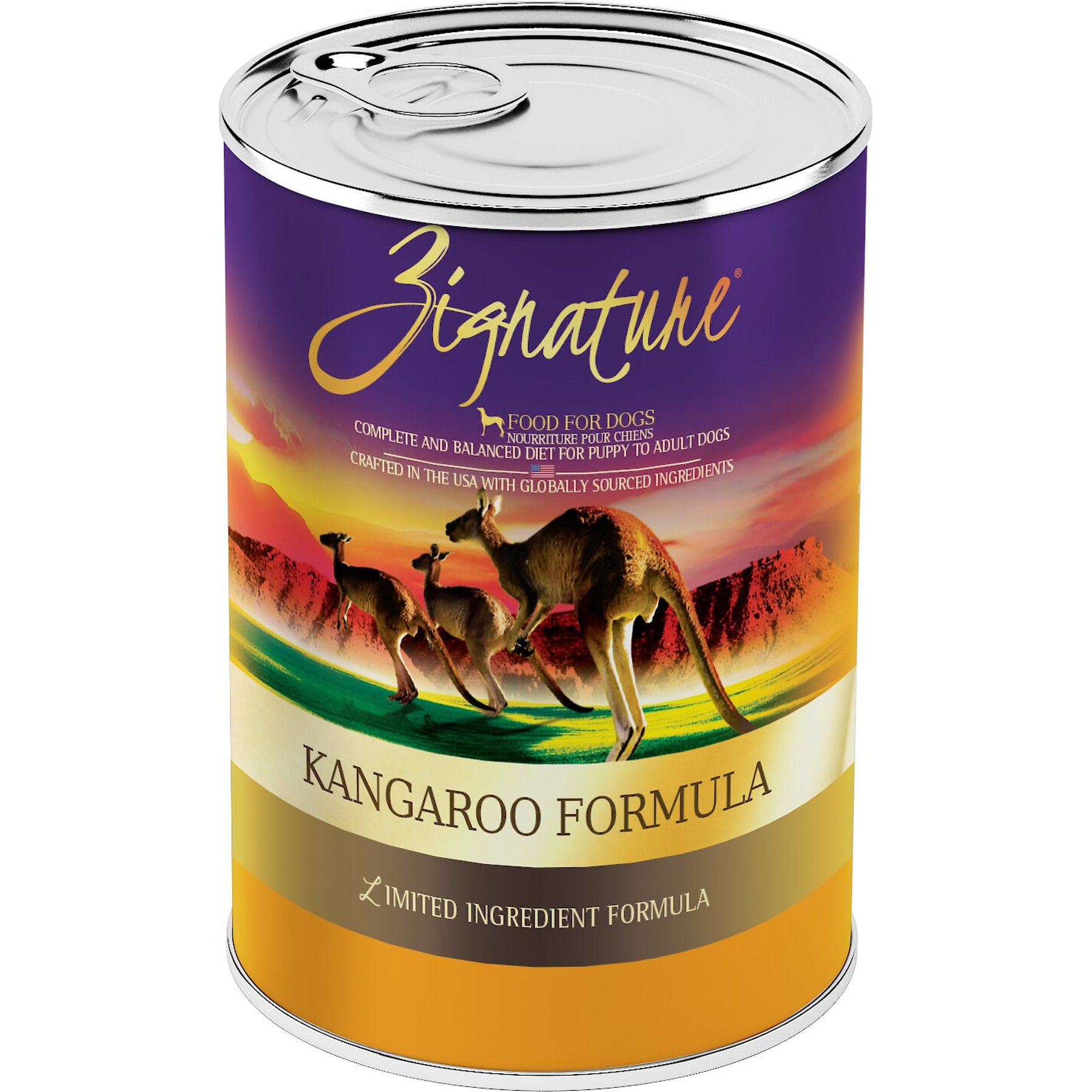 Zignature Kangaroo Limited Ingredient Formula Canned Dog Food