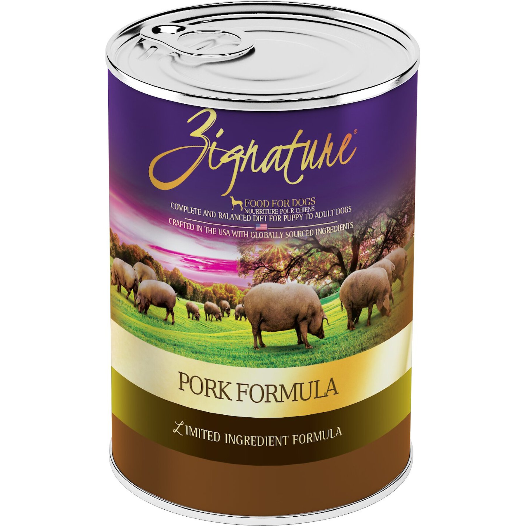 Zignature Pork Limited Ingredient Formula Canned Dog Food