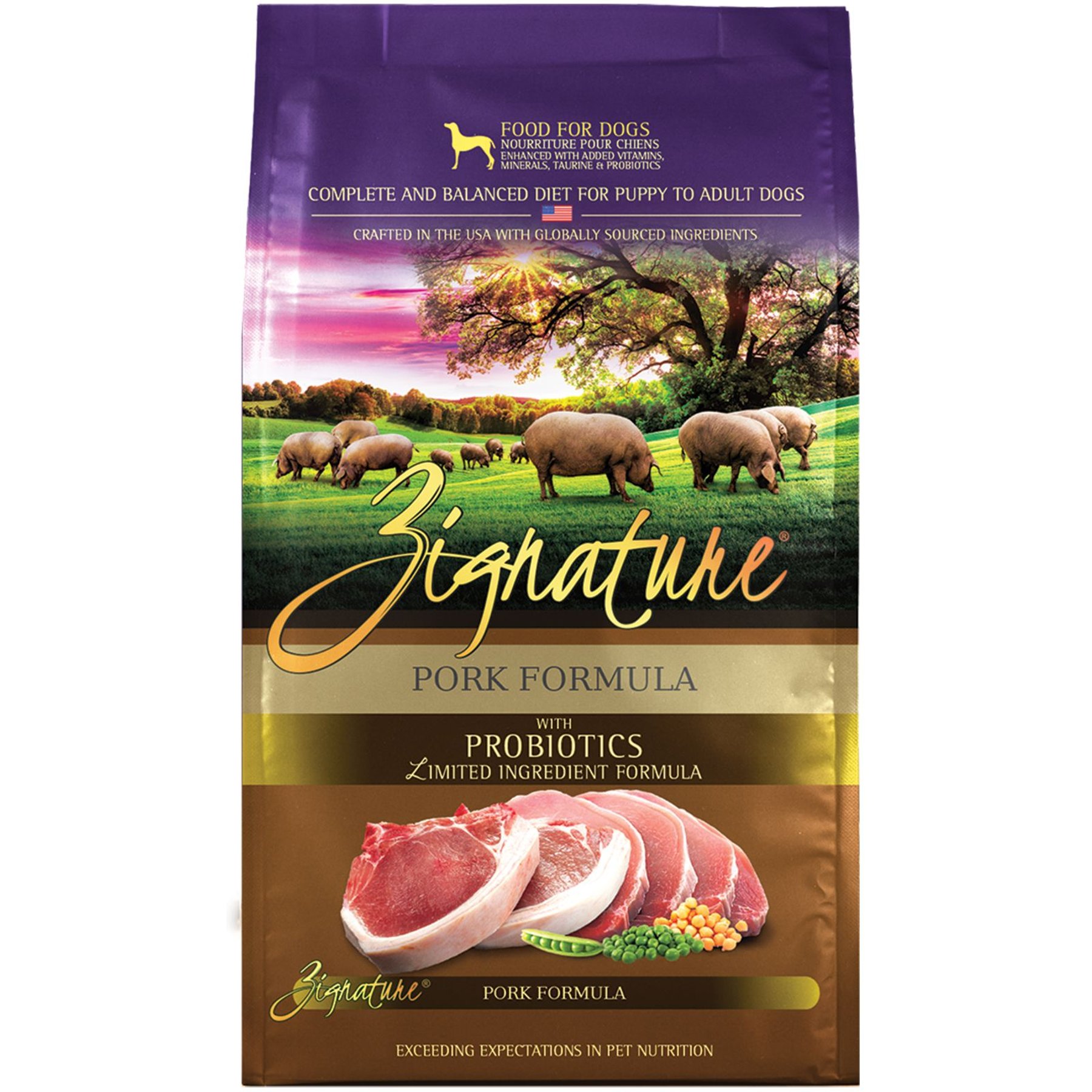 Zignature Pork Limited Ingredient Formula Dry Dog Food