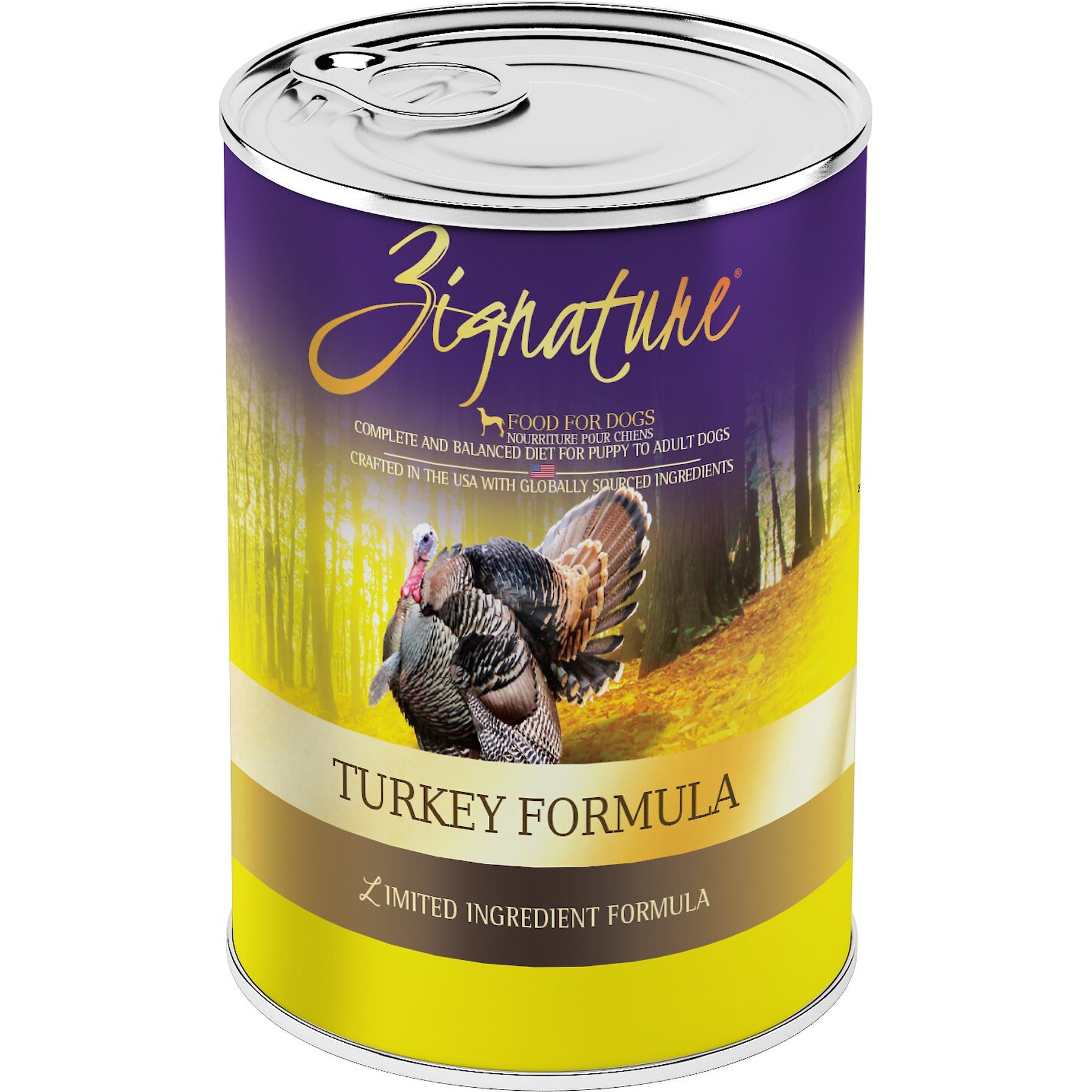Zignature Turkey Limited Ingredient Formula Canned Dog Food