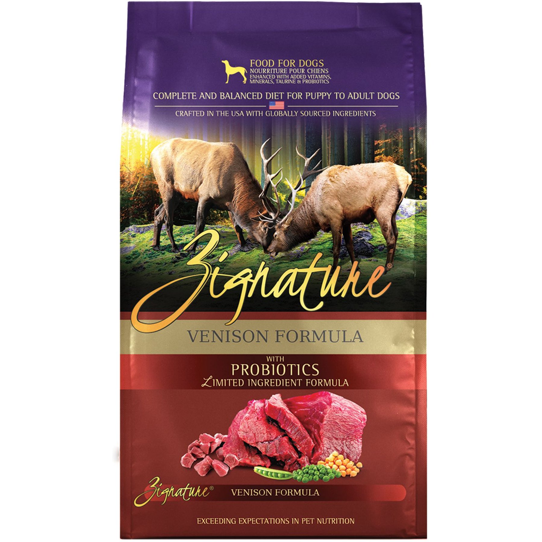 Zignature Venison Limited Ingredient Formula Dry Dog Food