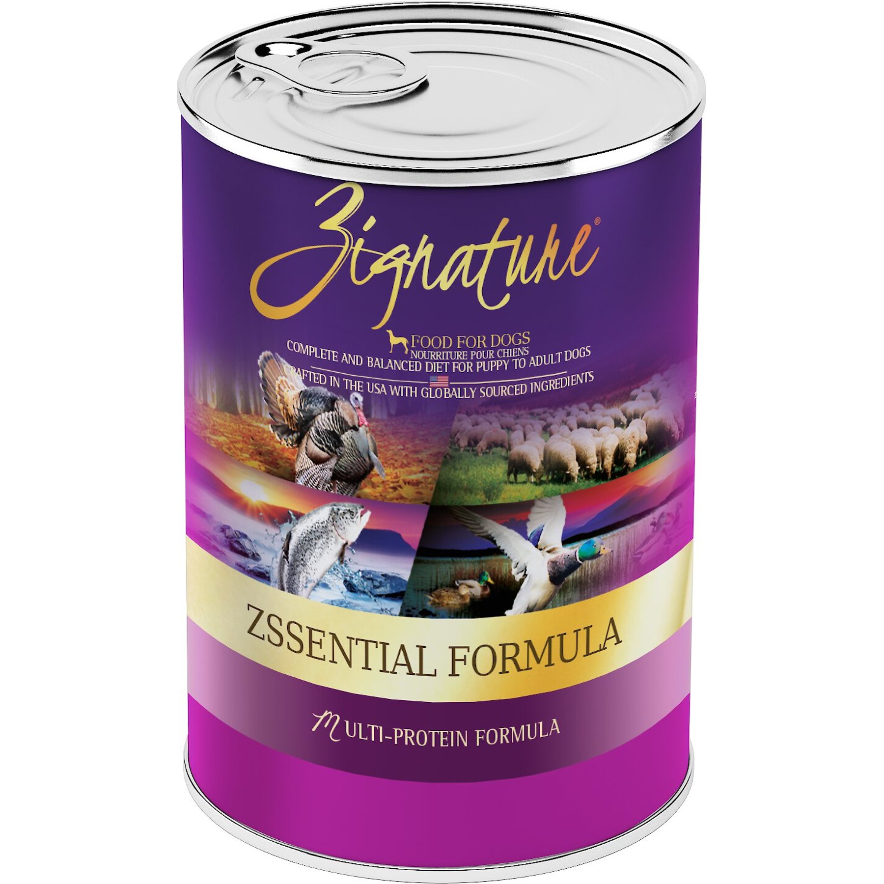 Zignature Zssential Multi-Protein Formula Canned Dog Food